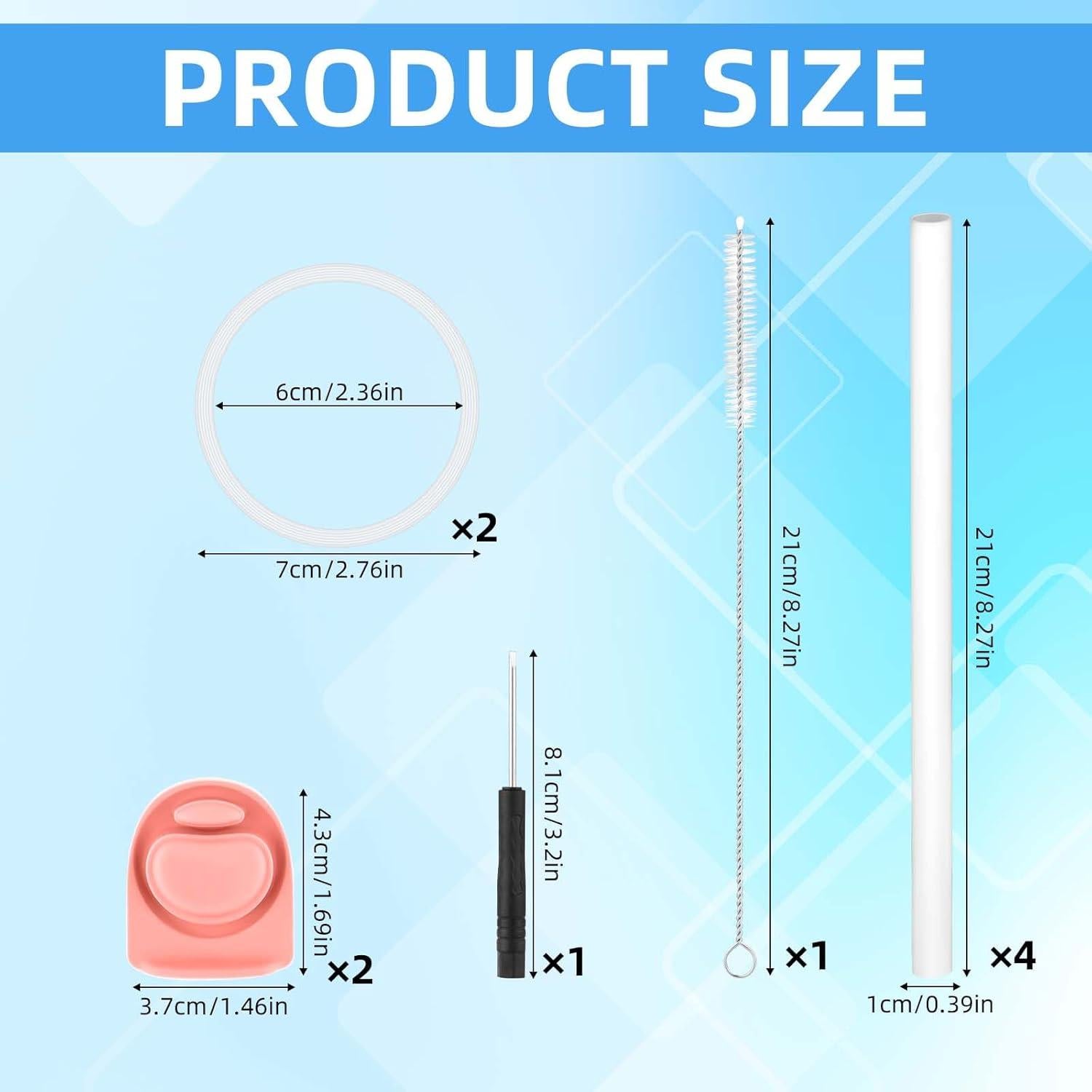 Kit de Repuesto BOXOB para Botella Owala FreeSip 24oz/32oz