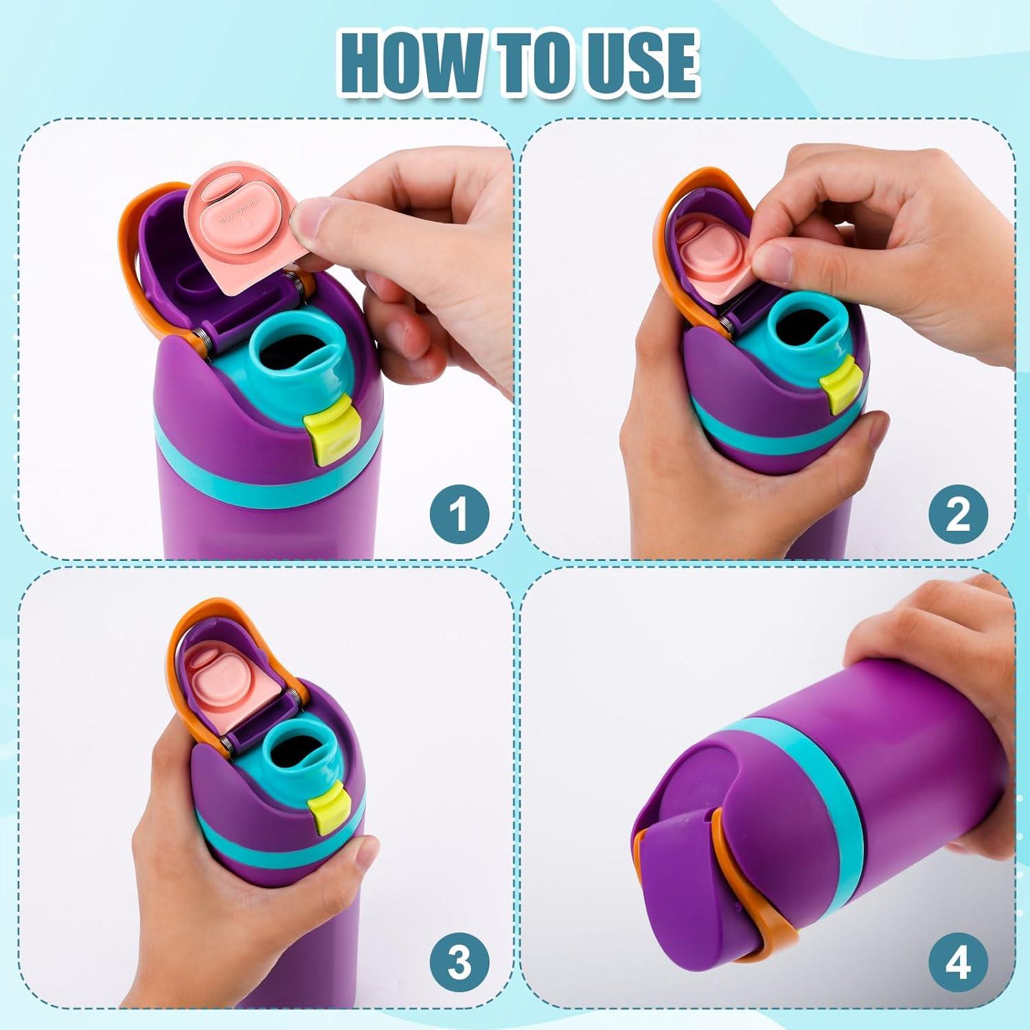 3 Tapones de Silicona y Anillos de Sello BOXOB para Owala