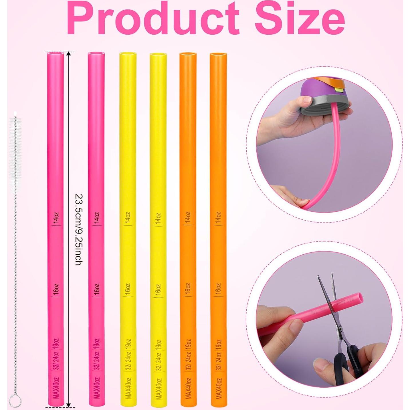 6 Popotes Reemplazo PEUTIER para Owala FreeSip 24oz 32oz