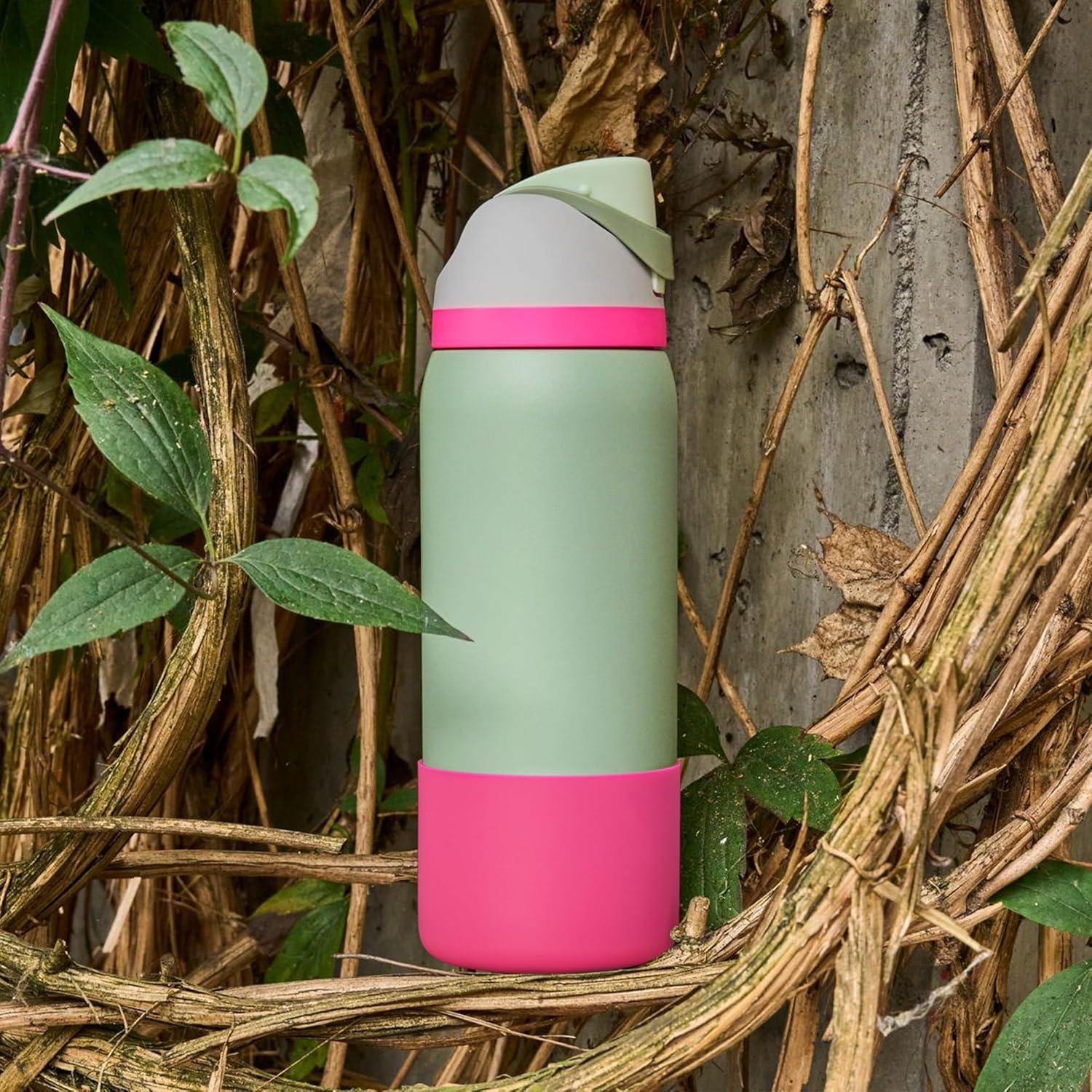 Funda de Silicona para Botella Owala 32 oz - Rojo Rosa