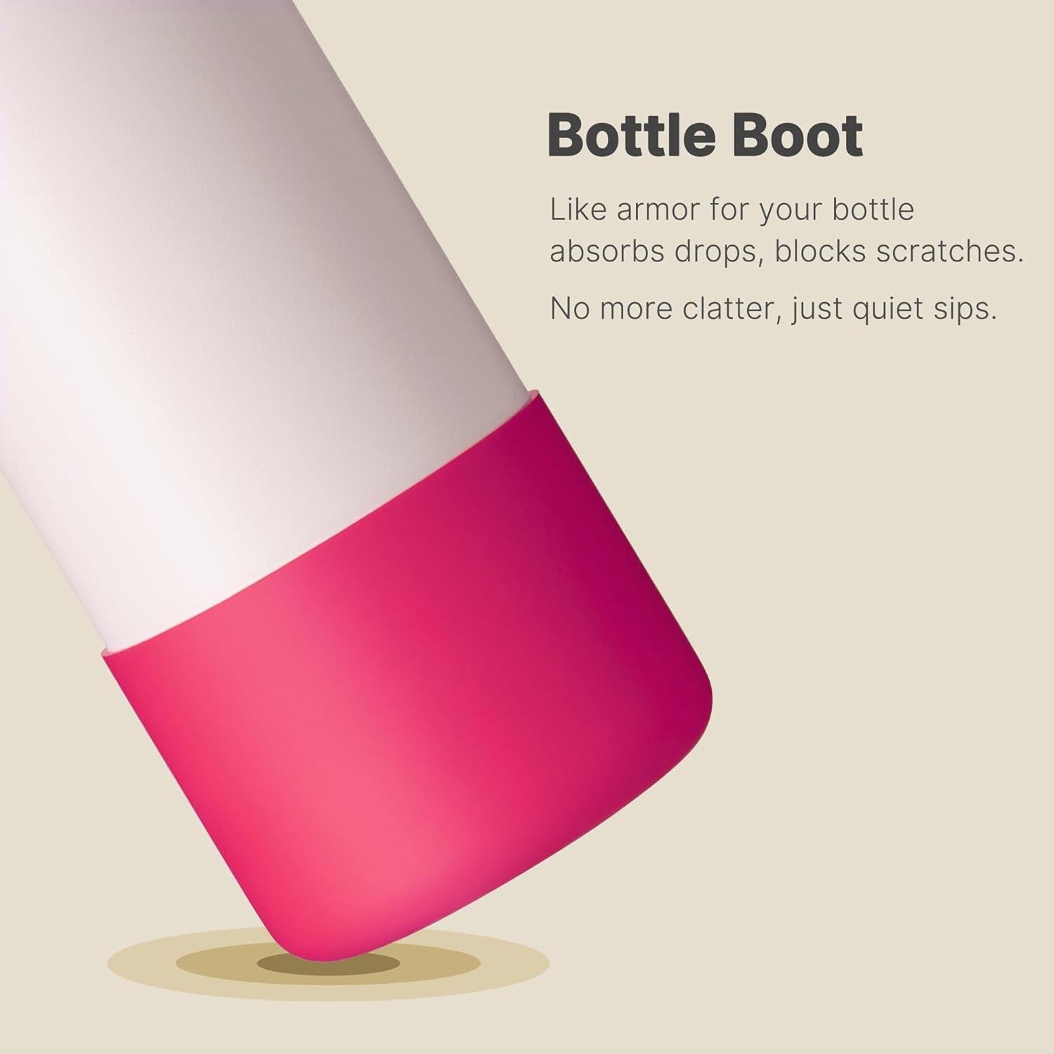 Funda de Silicona para Botella Owala 32 oz - Rojo Rosa