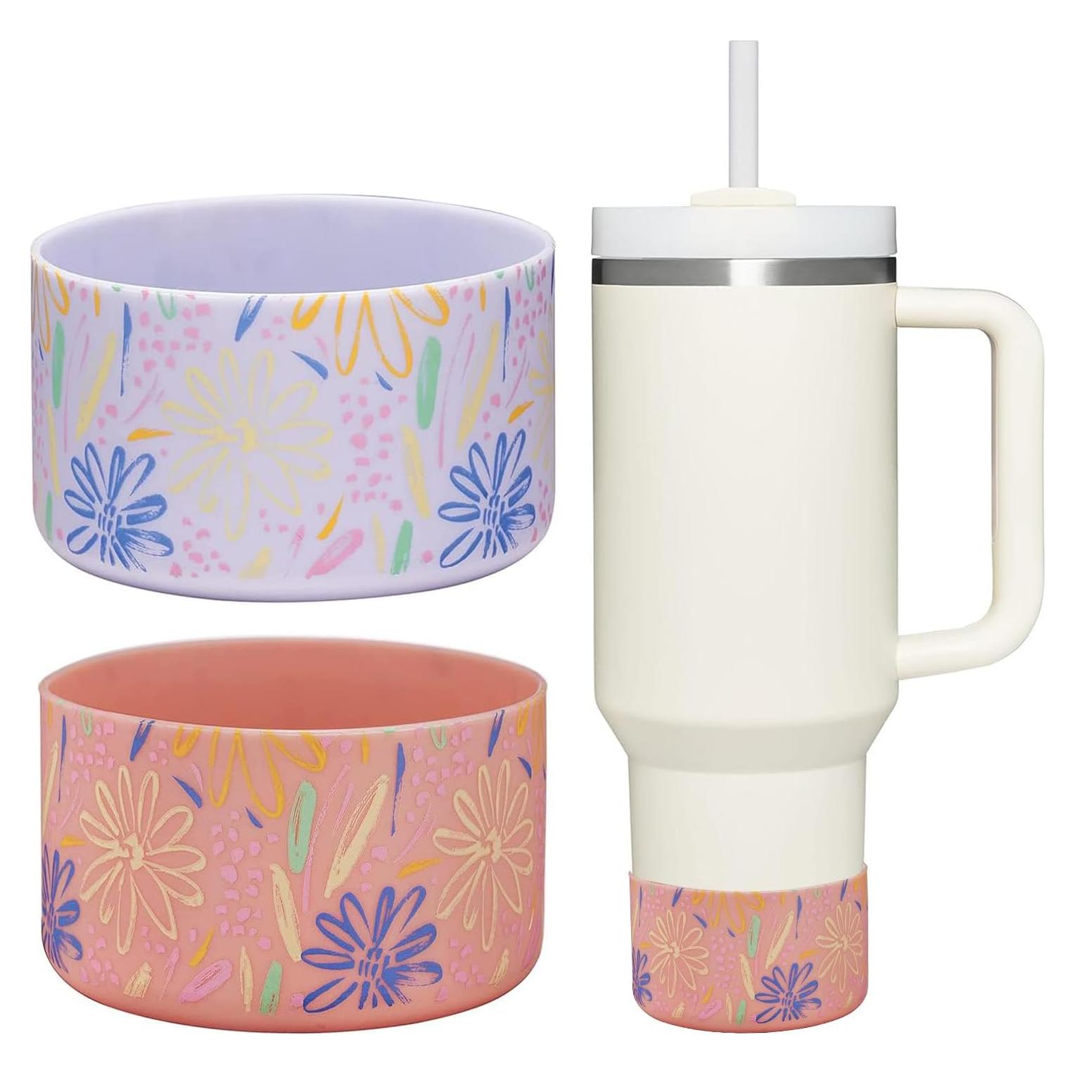 Protector de Fondo de Silicona WK IEASON para Vasos Stanley 2 Pcs