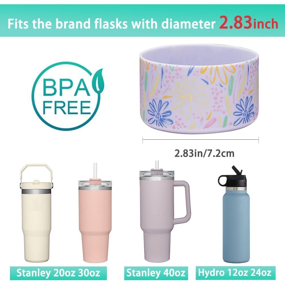 Protector de Fondo de Silicona WK IEASON para Vasos Stanley 2 Pcs