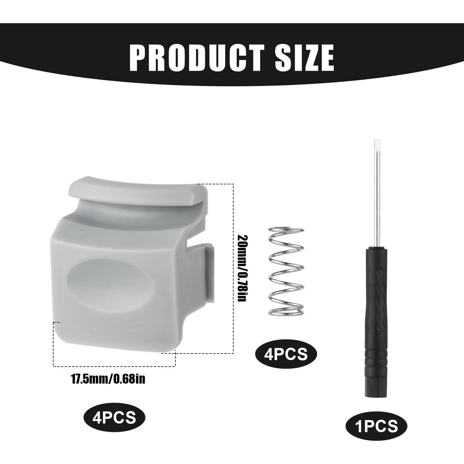 4 Botones de Reemplazo PEUTIER para Owala FreeSip 19-40oz