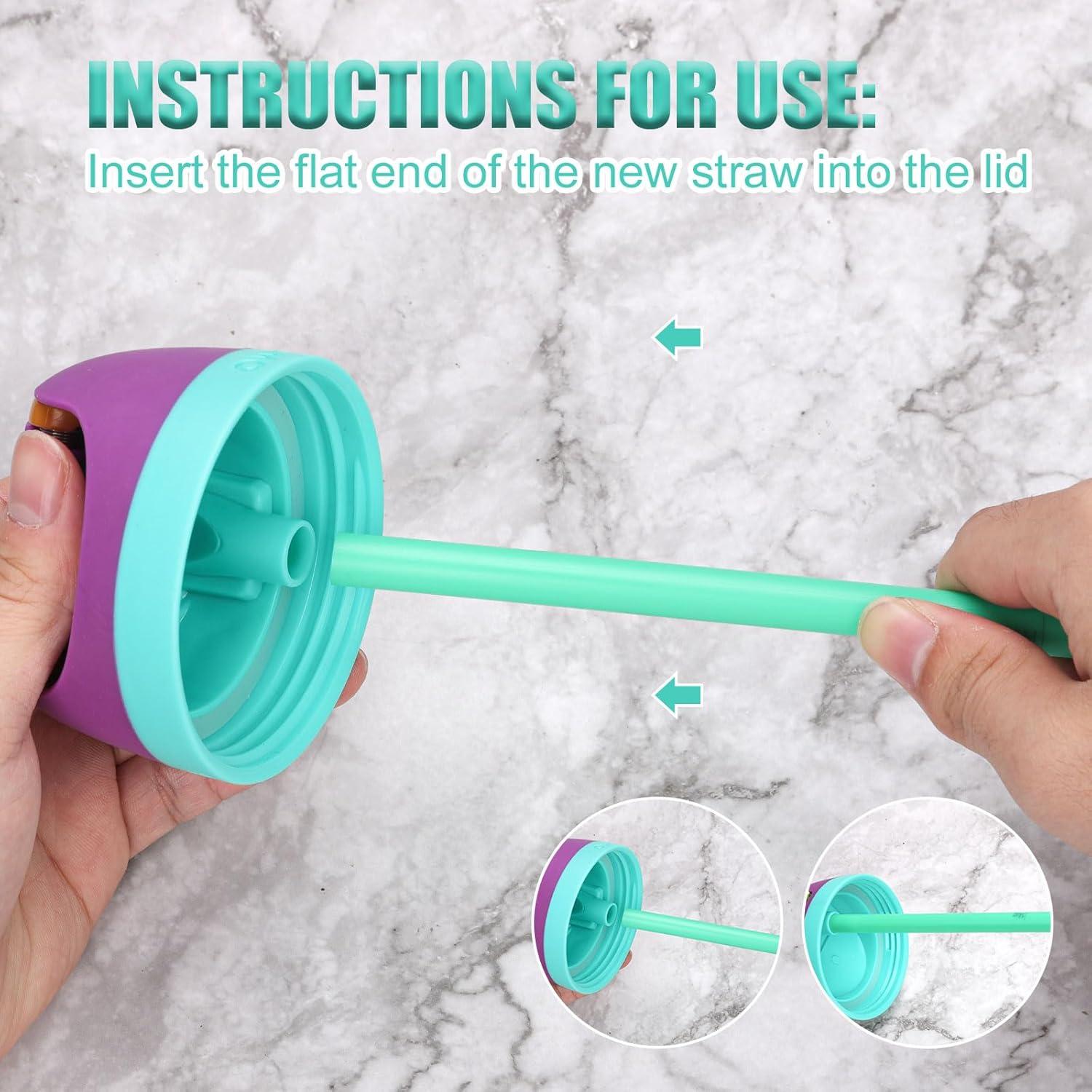 6 Popotes Reemplazo PEUTIER para Owala FreeSip 14-40 oz