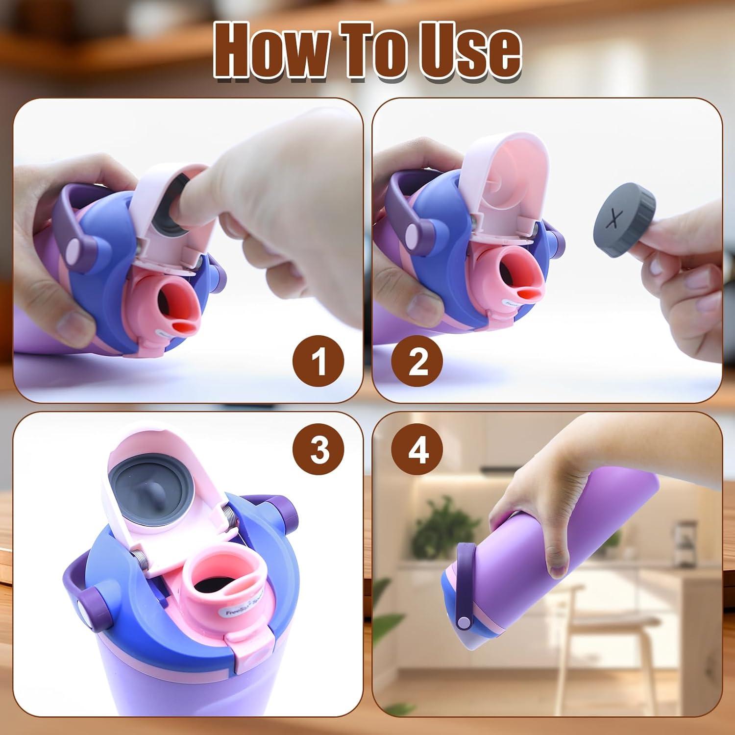 2 Tapones de Reemplazo JTJEI para Botellas Owala FreeSip 30oz y 40oz