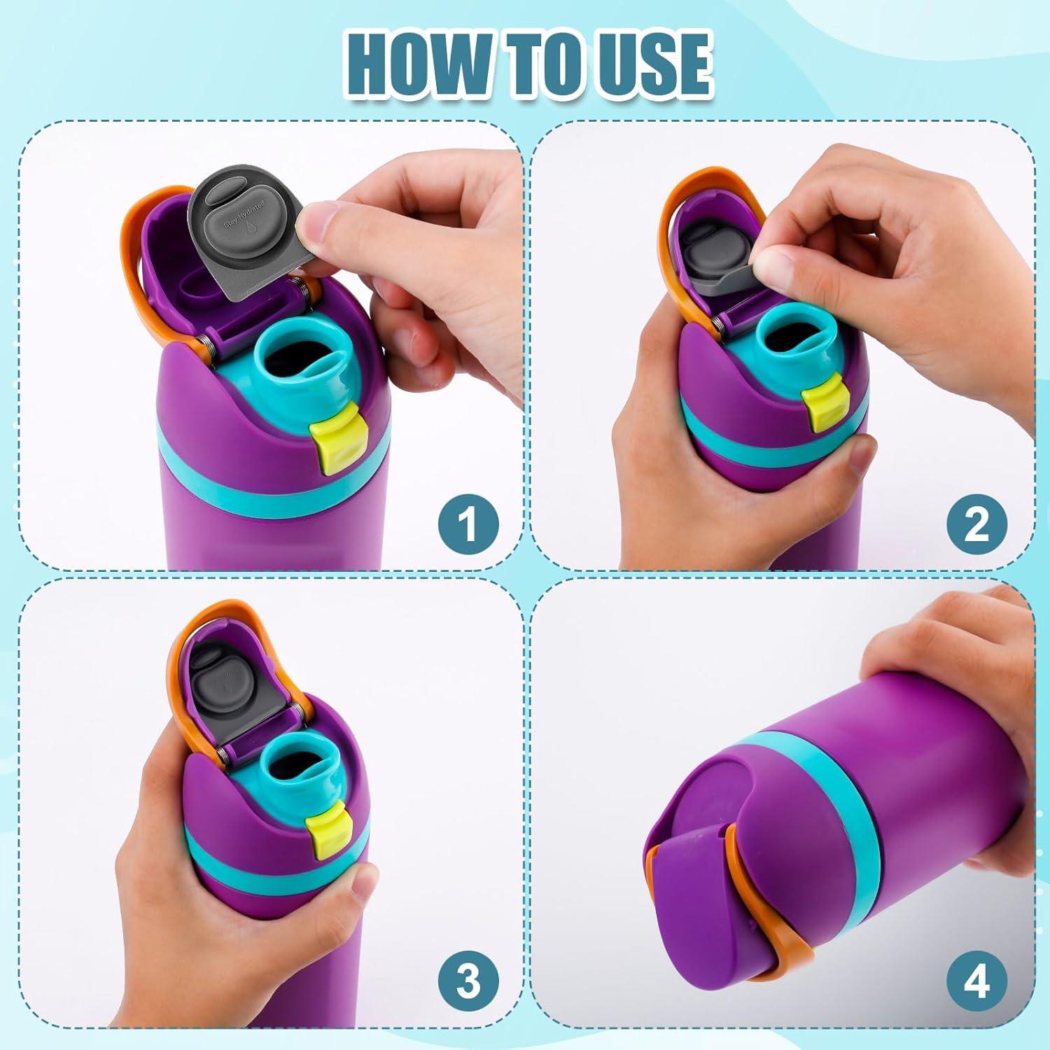 2 Tapones de Silicona para Botellas Owala FreeSip 16-40oz