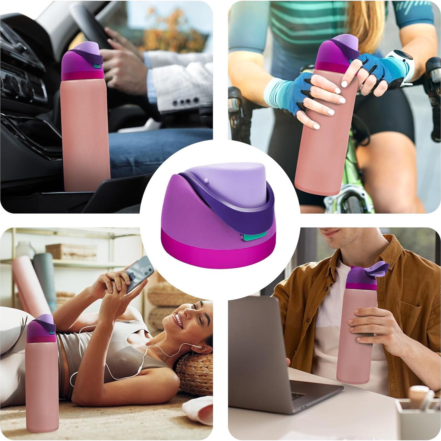 Paquete de 2 tapas de repuesto Owala Freesip 0.47L a 1.18L