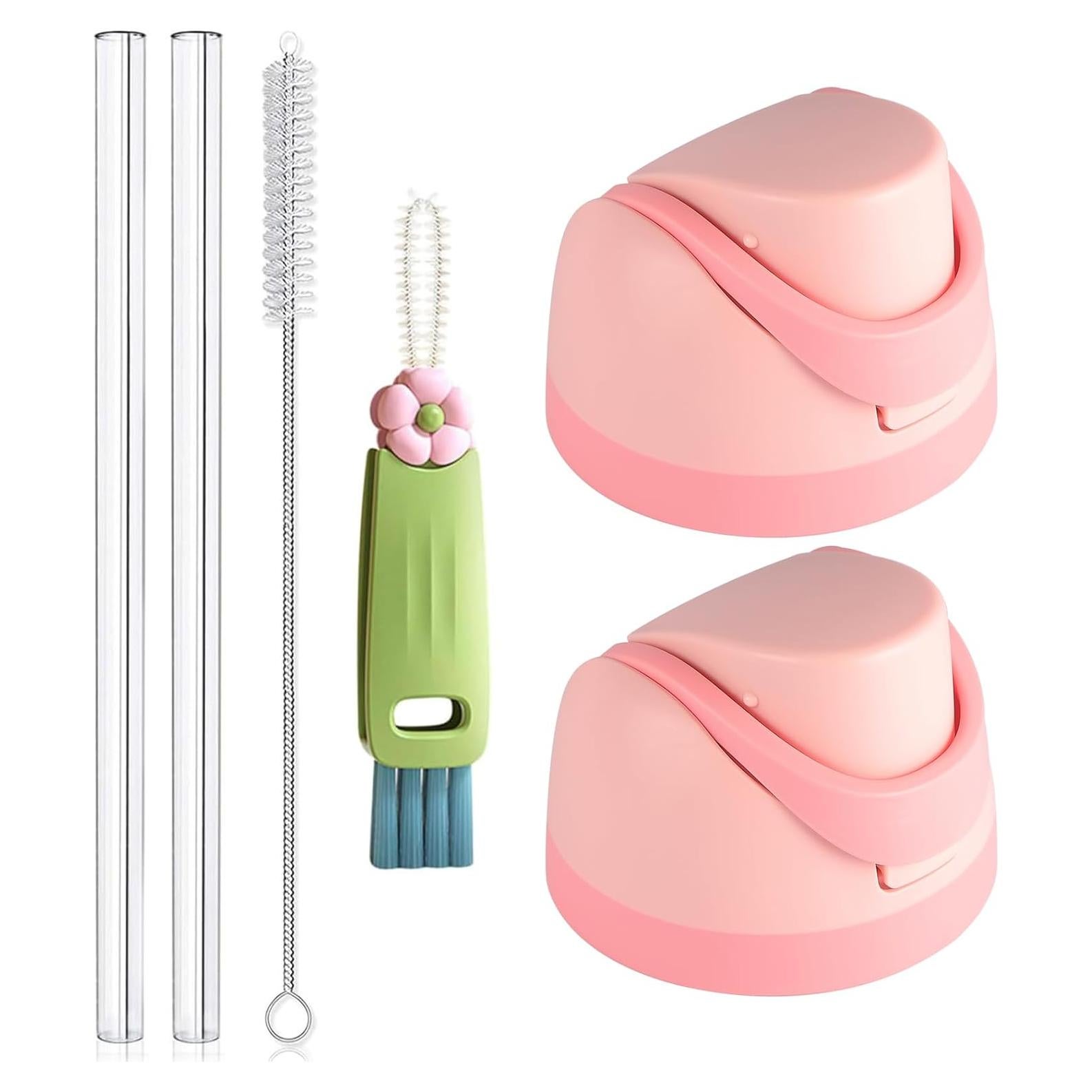 Paquete 2 Tapas Repuesto Owala Freesip 16-40 oz Rosa