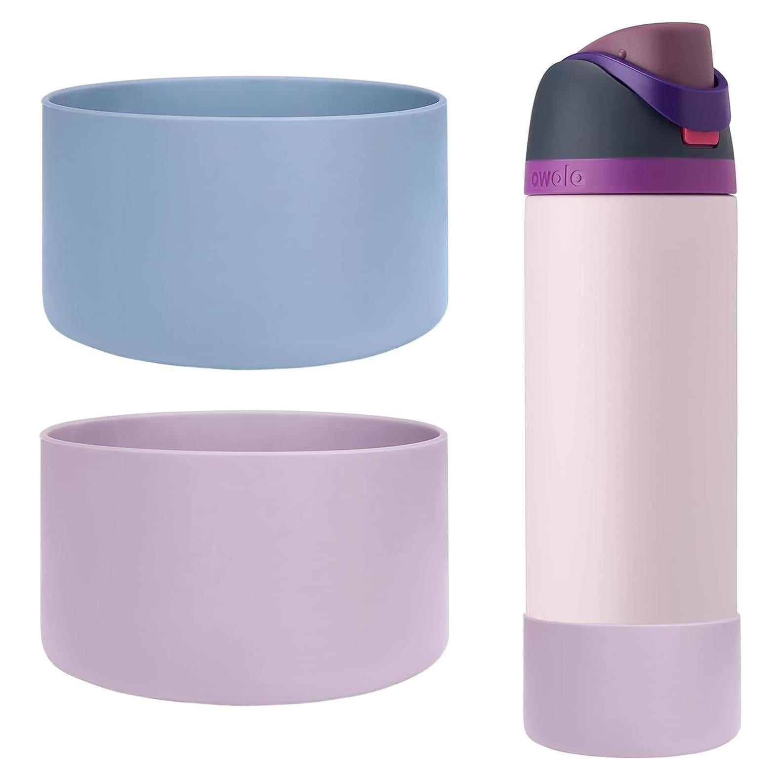 WK IEASON Botín de Silicona 2Pcs para Botella Owala 32oz