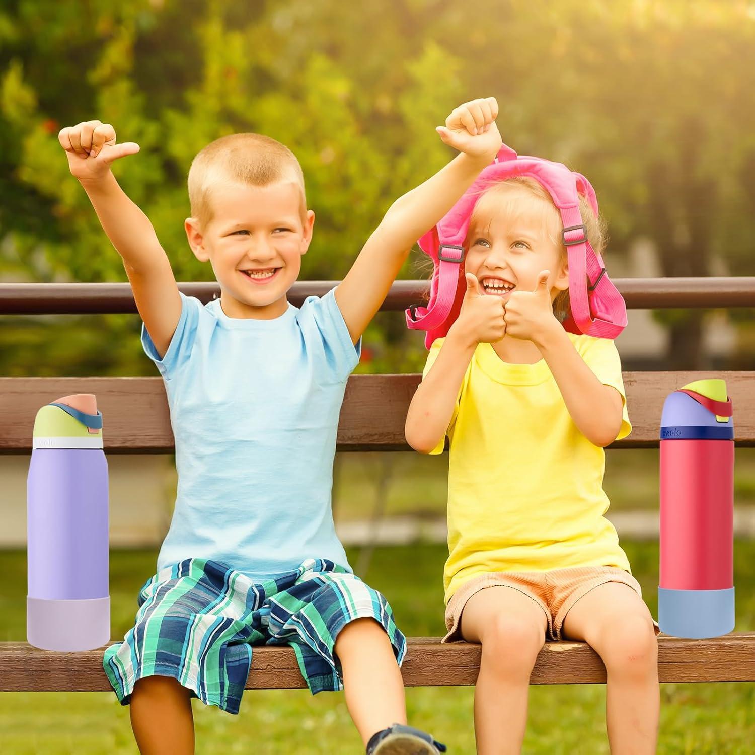 WK IEASON Botín de Silicona 2Pcs para Botella Owala 32oz