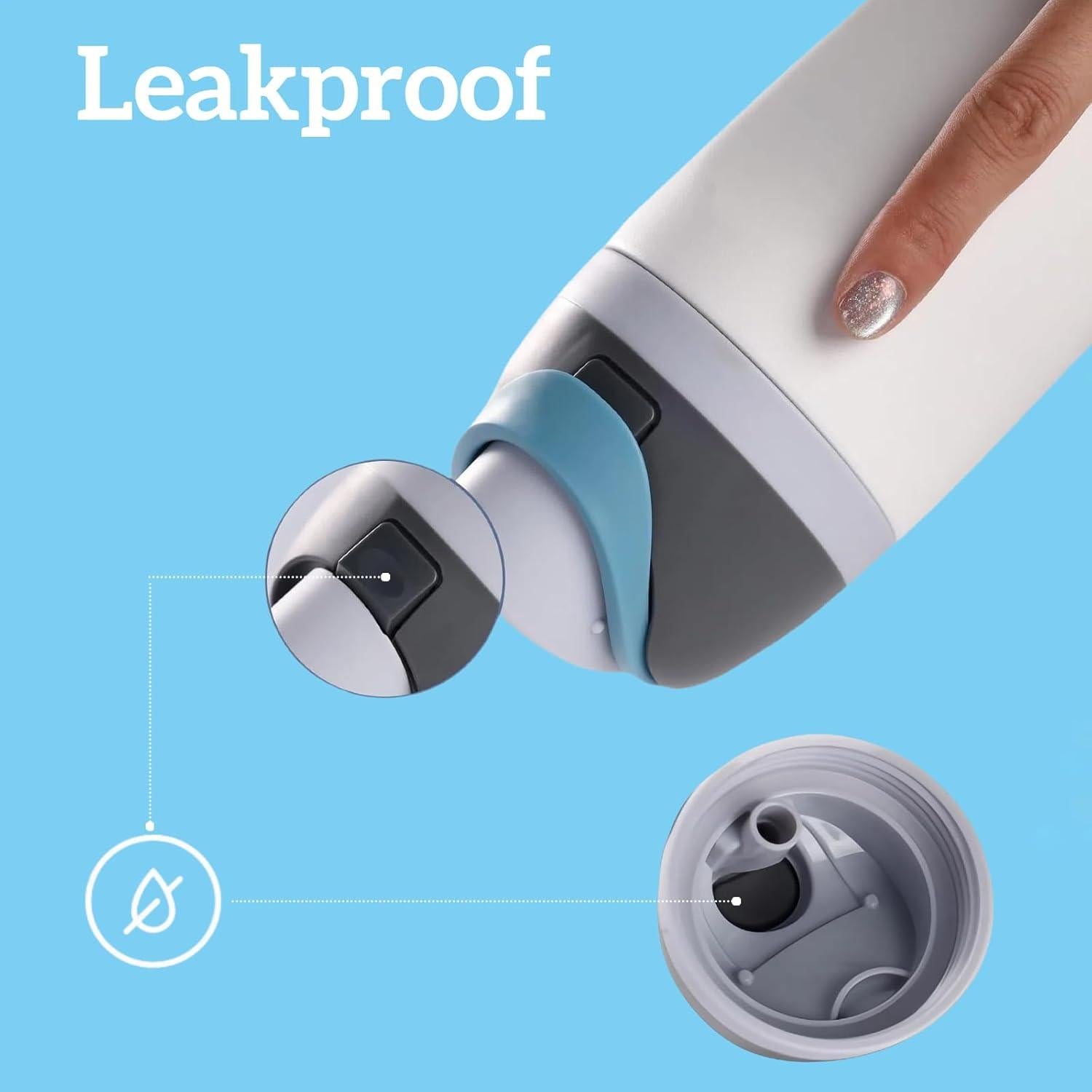 Tapa de Reemplazo Owala Freesip ALTLAU 16-40oz A Prueba de Fugas