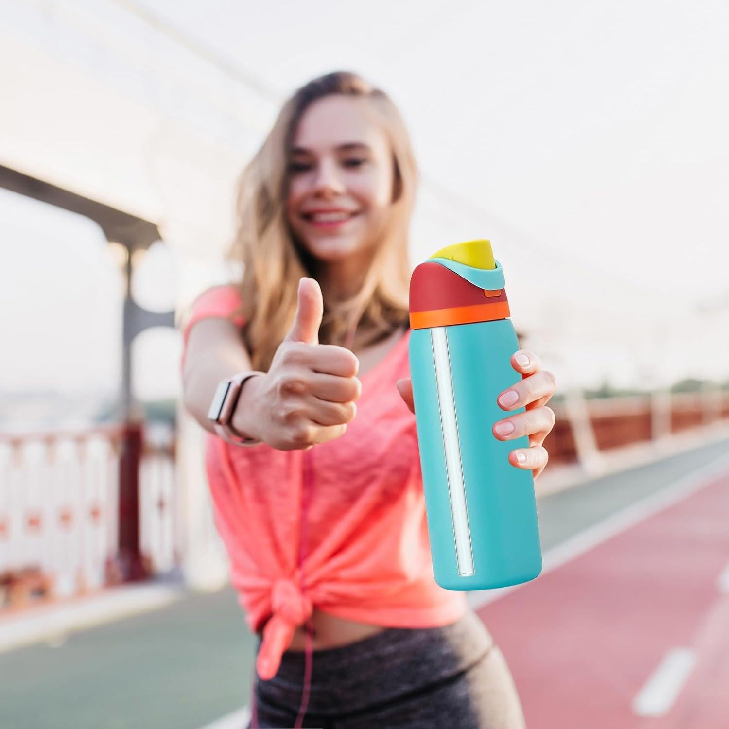 Pajitas Reutilizables HEYSKAY 6PCS Tritan para Owala 24oz y 32oz