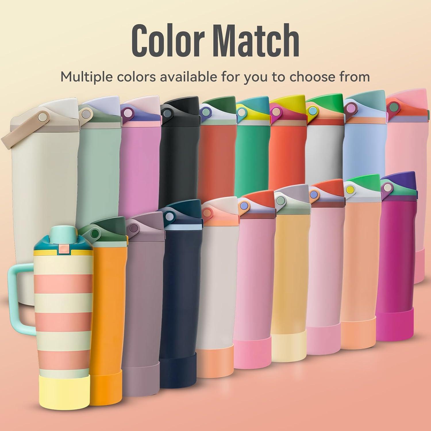 Botas de Silicona BonneChance para Owala 30oz y 40oz Antideslizantes