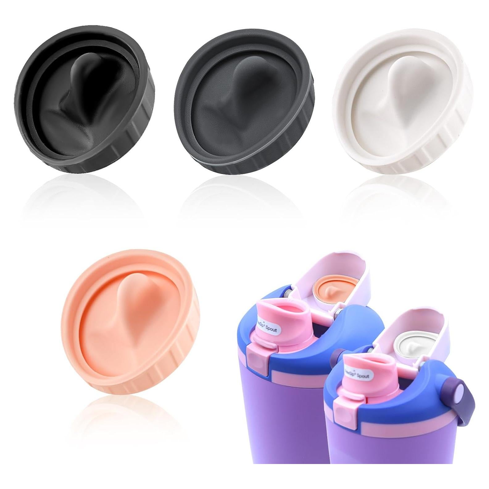 4 Tapones de Reemplazo Silicona JTJEI para Owala 30oz 40oz