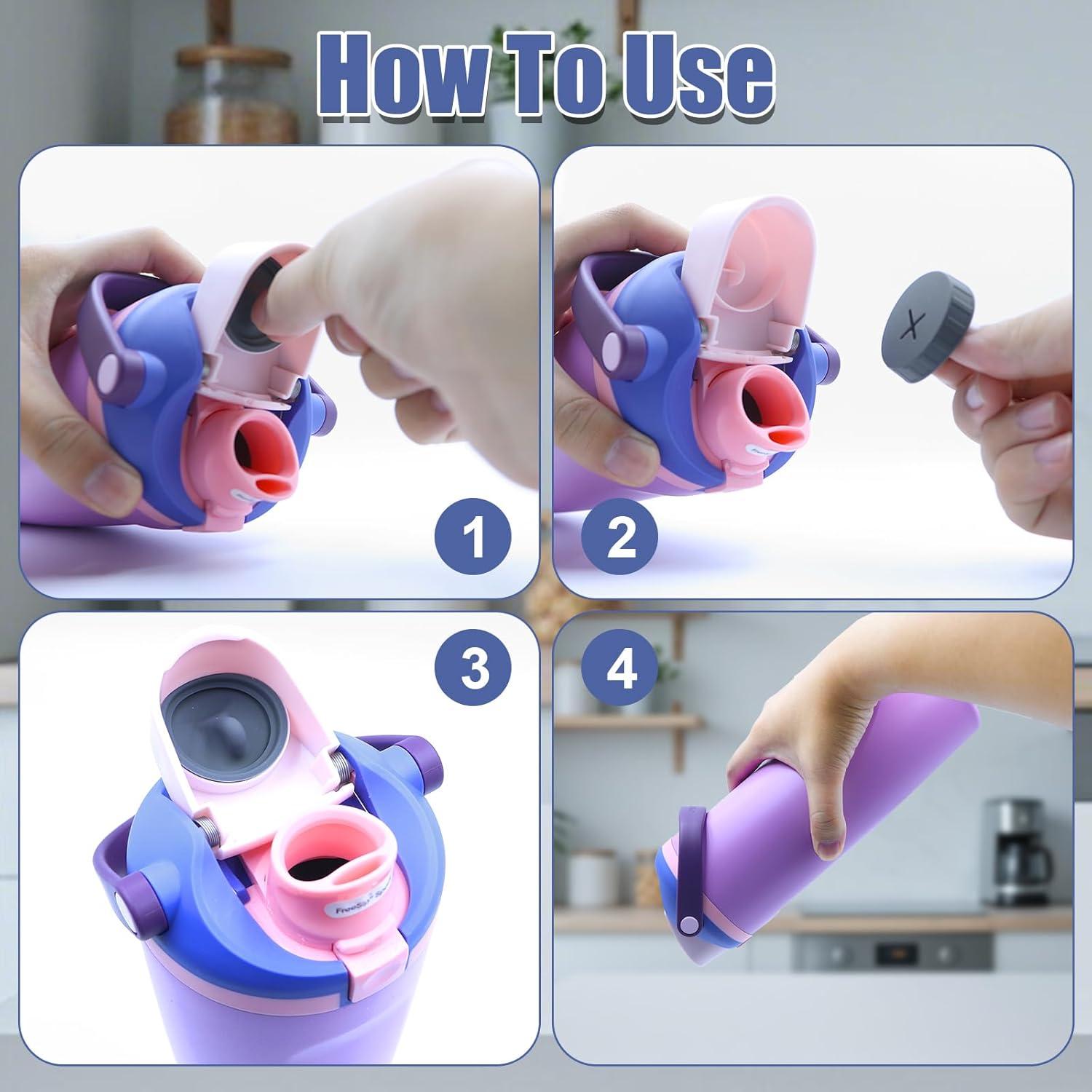 4 Tapones de Reemplazo Silicona JTJEI para Owala 30oz 40oz