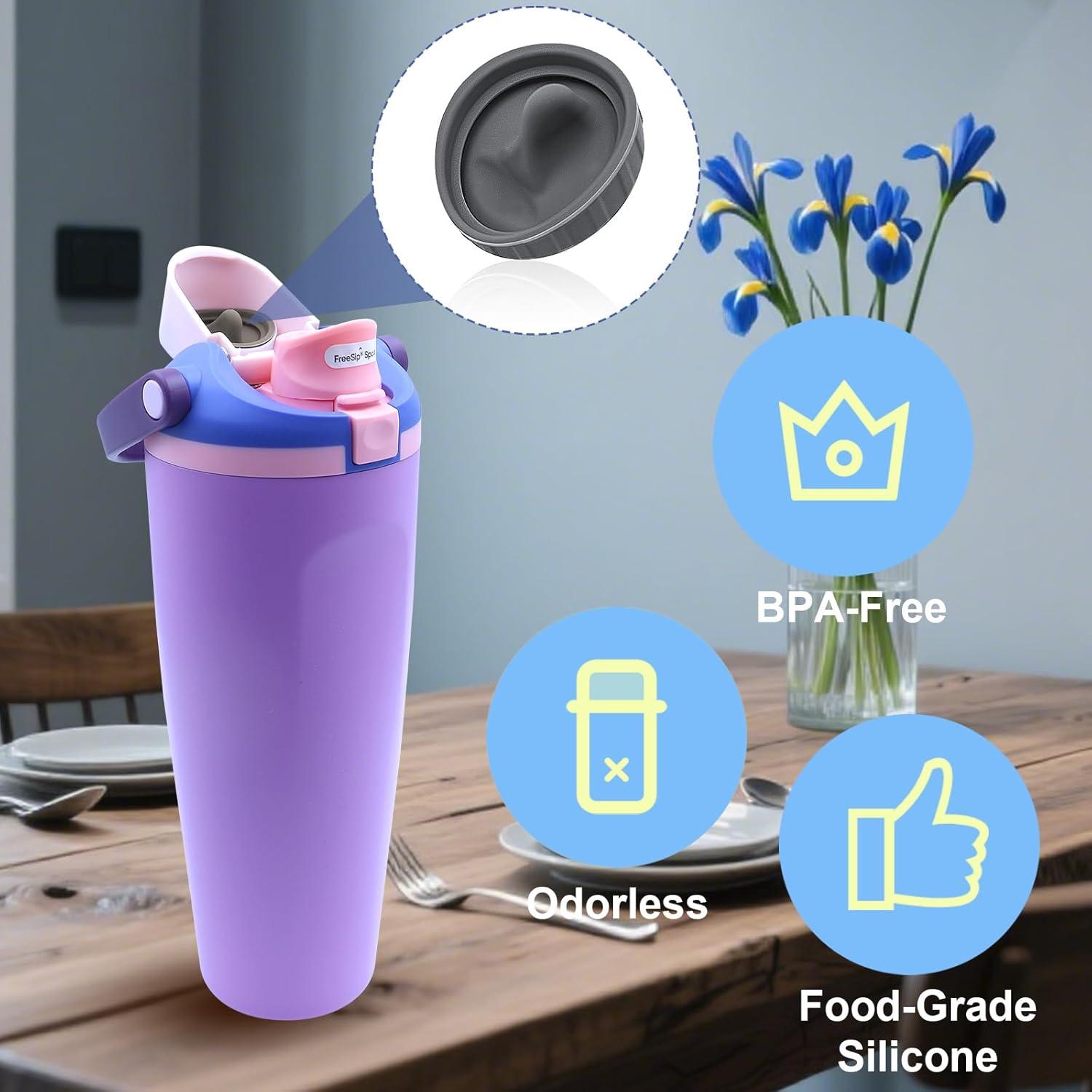 4 Tapones de Reemplazo Silicona JTJEI para Owala 30oz 40oz