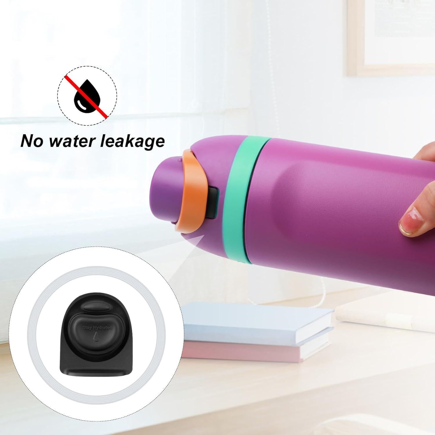 Set de Tapones y Anillos de Sello BOXOB para Botellas Owala