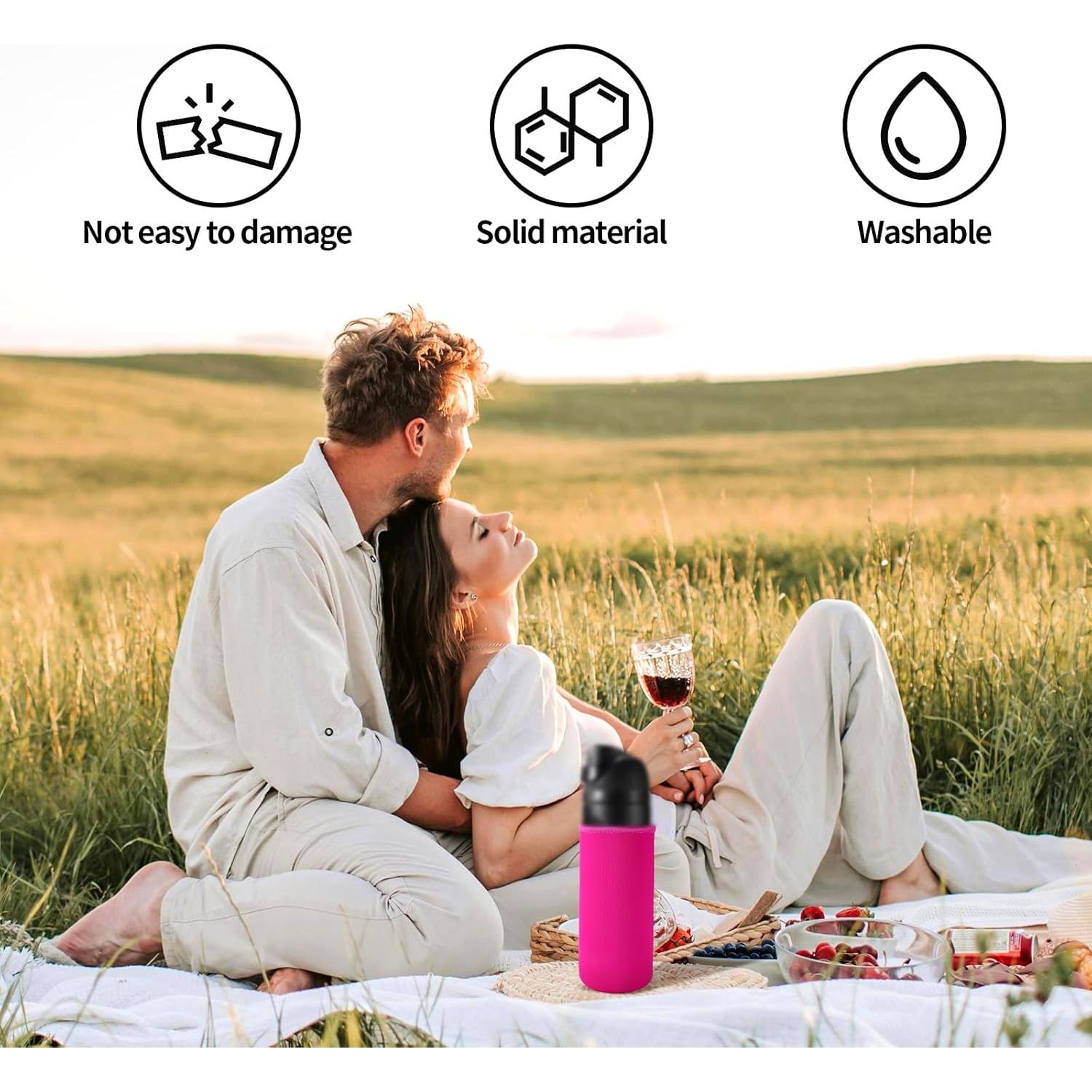 Mangas Aislantes Neopreno Lyreh para Botellas 25oz - 2 Piezas