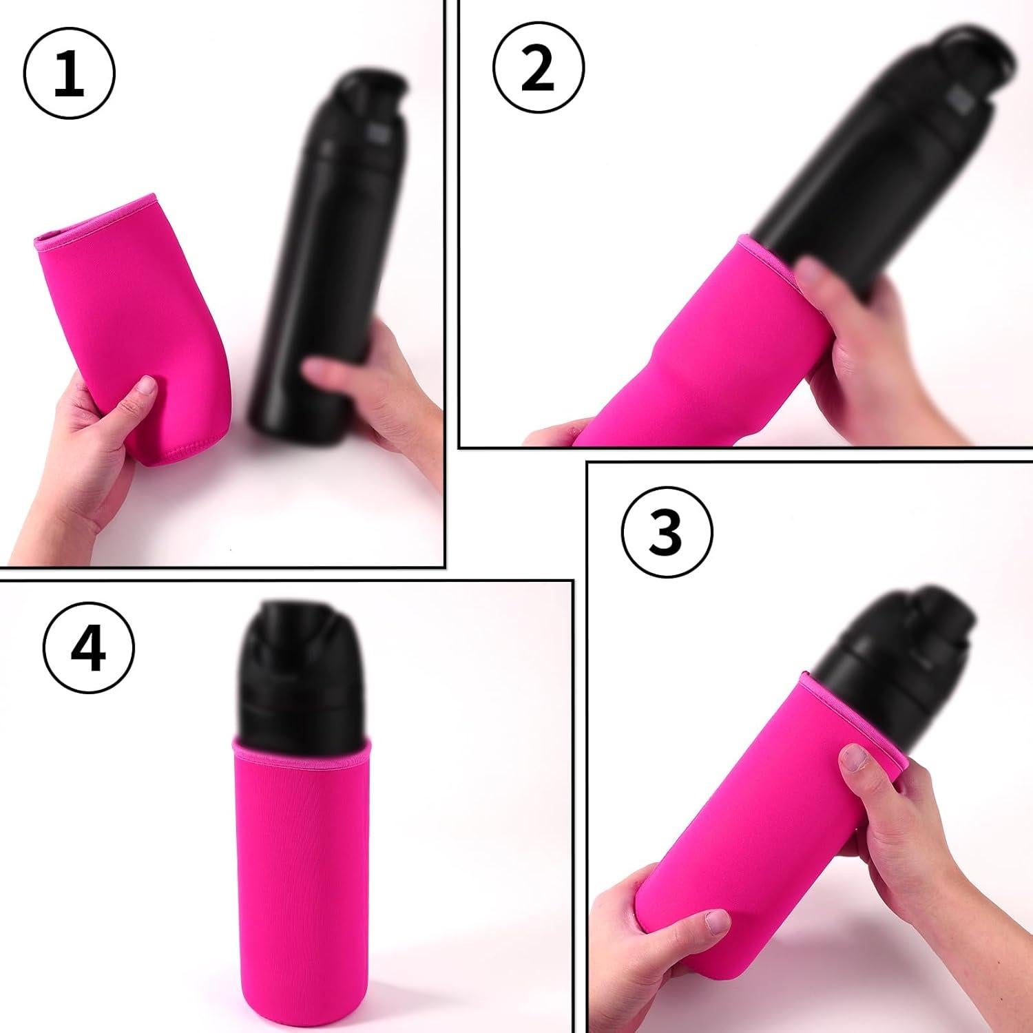 Mangas Aislantes Neopreno Lyreh para Botellas 25oz - 2 Piezas