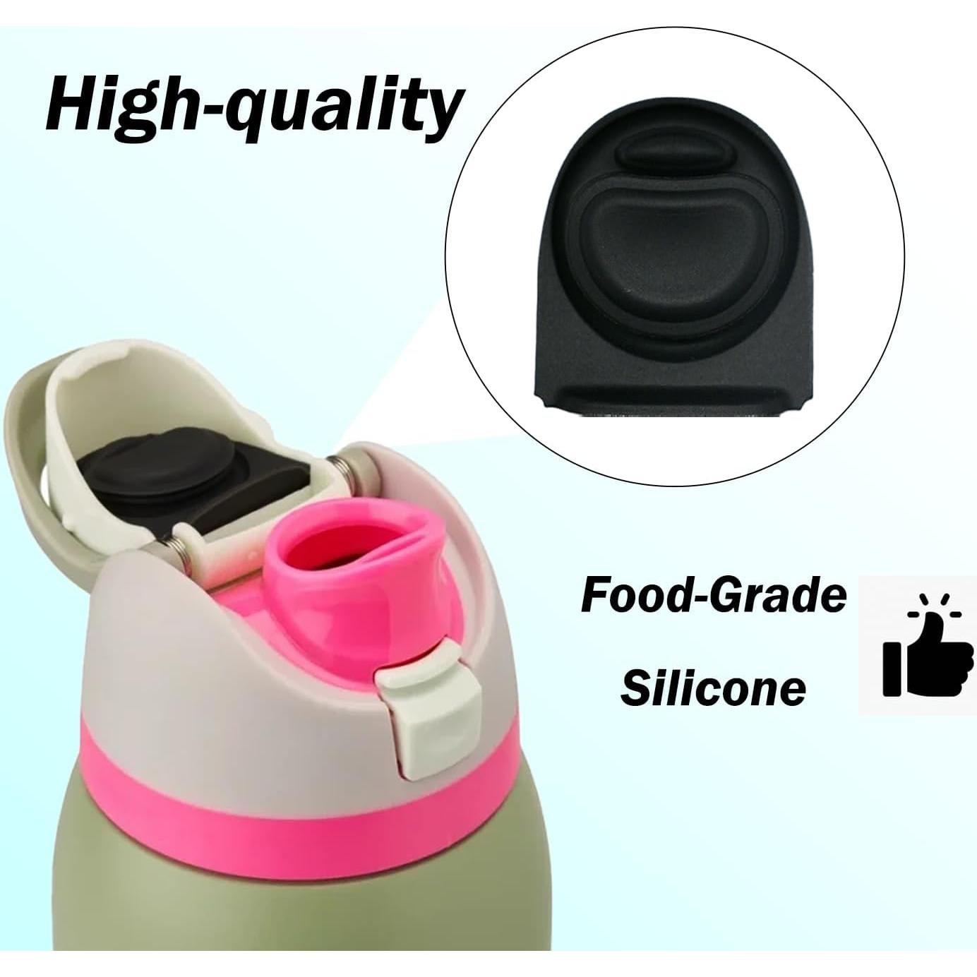 4 Tapones de Silicona Owala FreeSip 19oz a 40oz a Prueba de Fugas