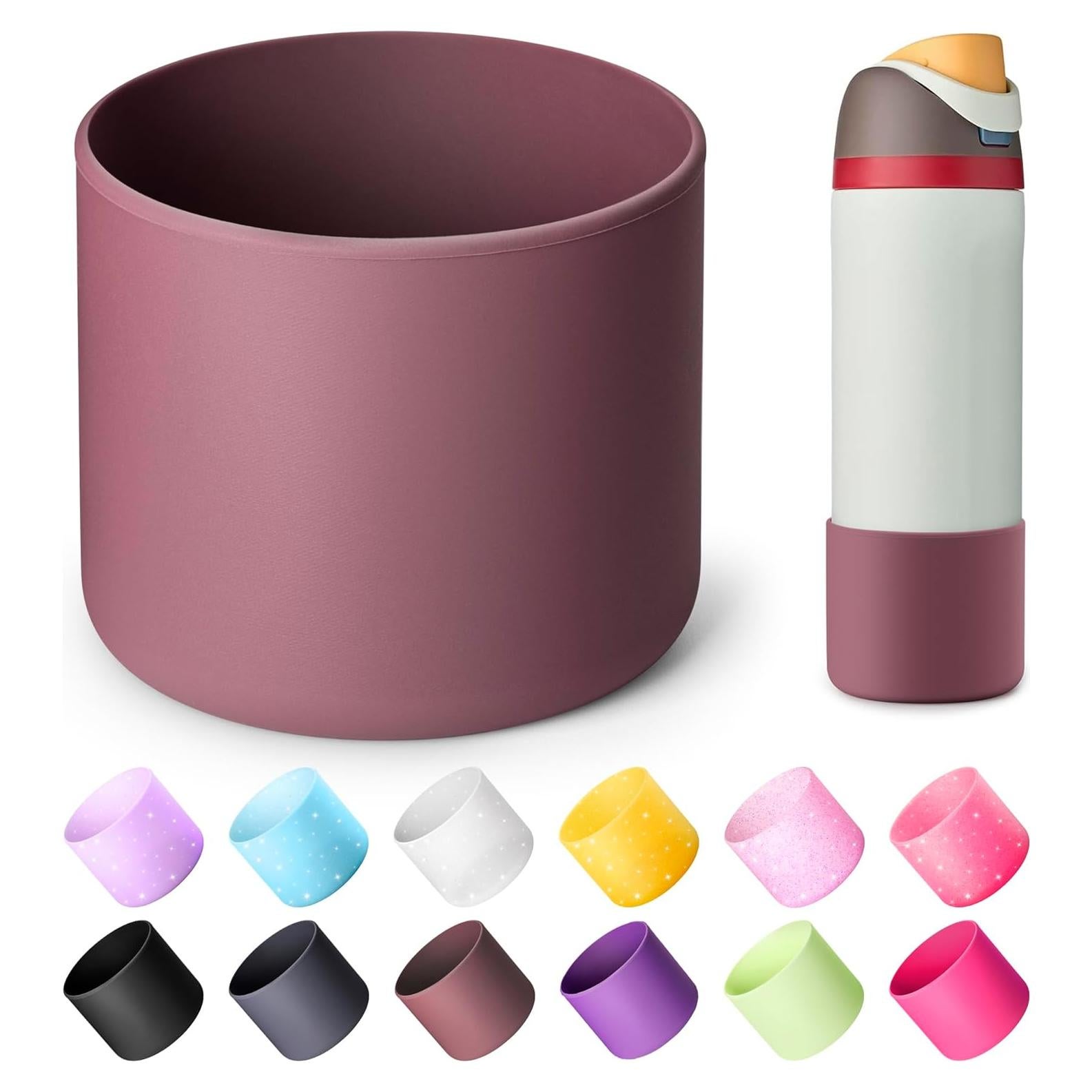 Funda Protectora de Silicona Owala 24 oz - Marrón Rojizo