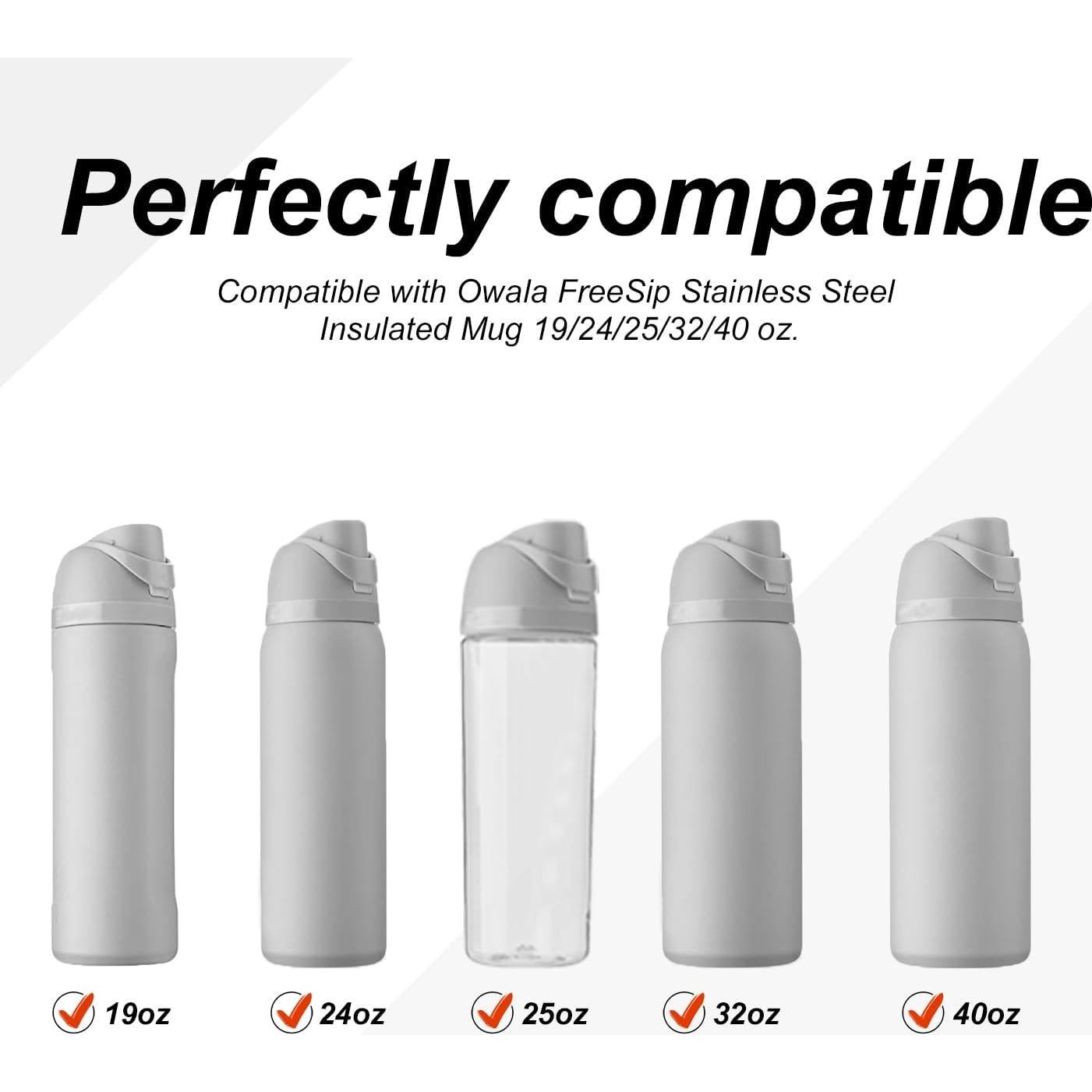 6 Tapones de Reemplazo PEUTIER para Botellas Owala FreeSip