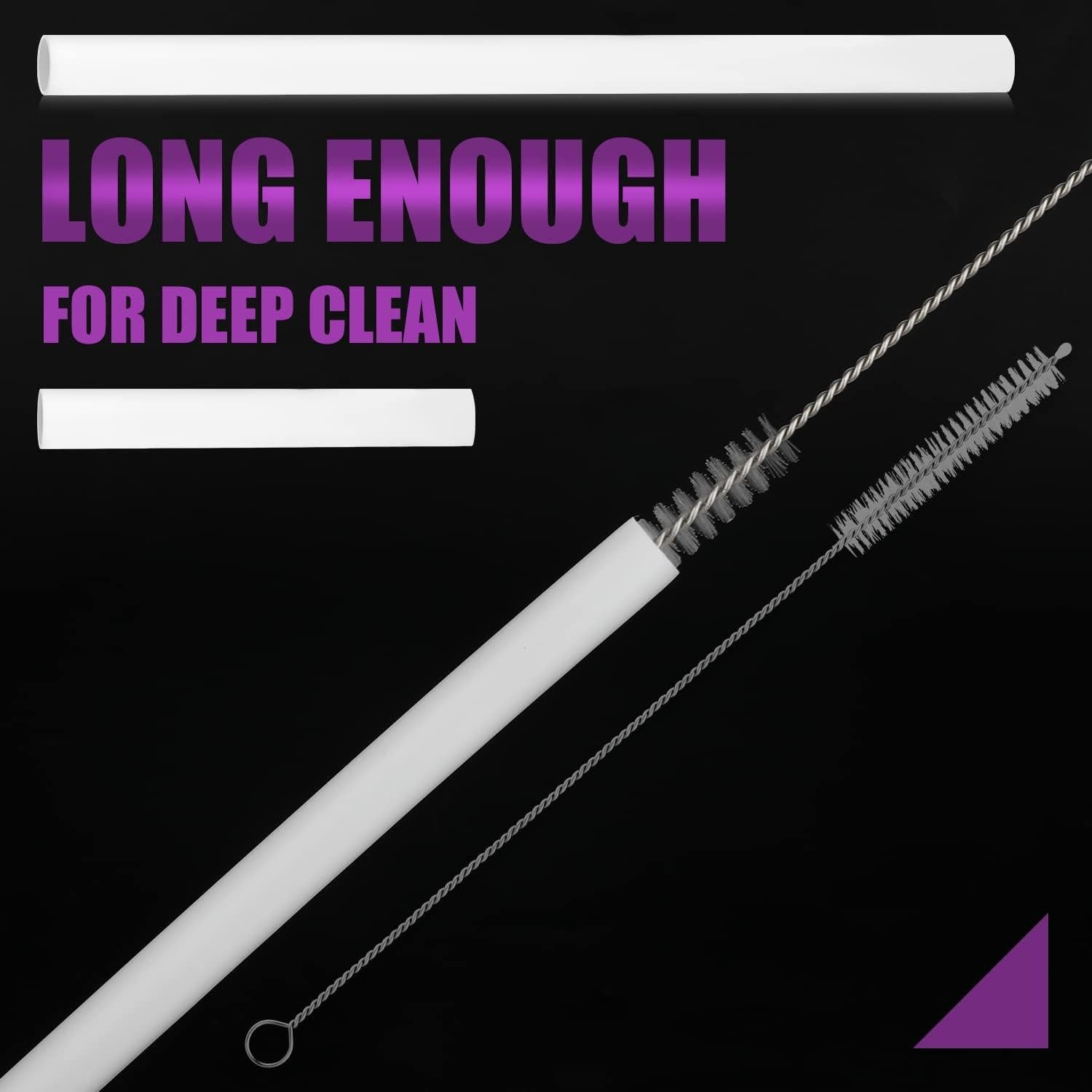 6 Pajitas Reutilizables Owala FreeSip + Cepillo de Limpieza