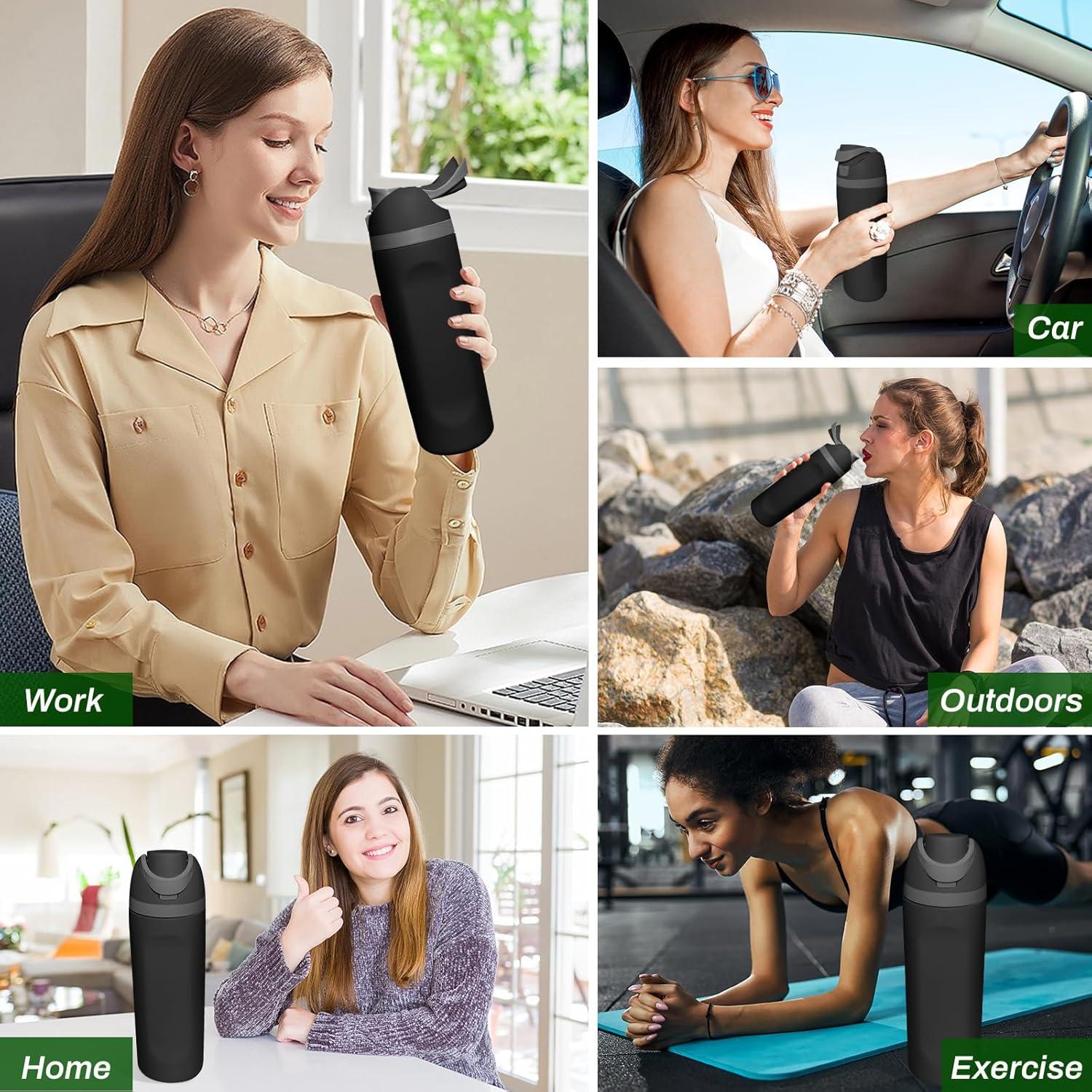 Tapa de Reemplazo HeyMoly para Botellas Owala FreeSip 2 Paquete