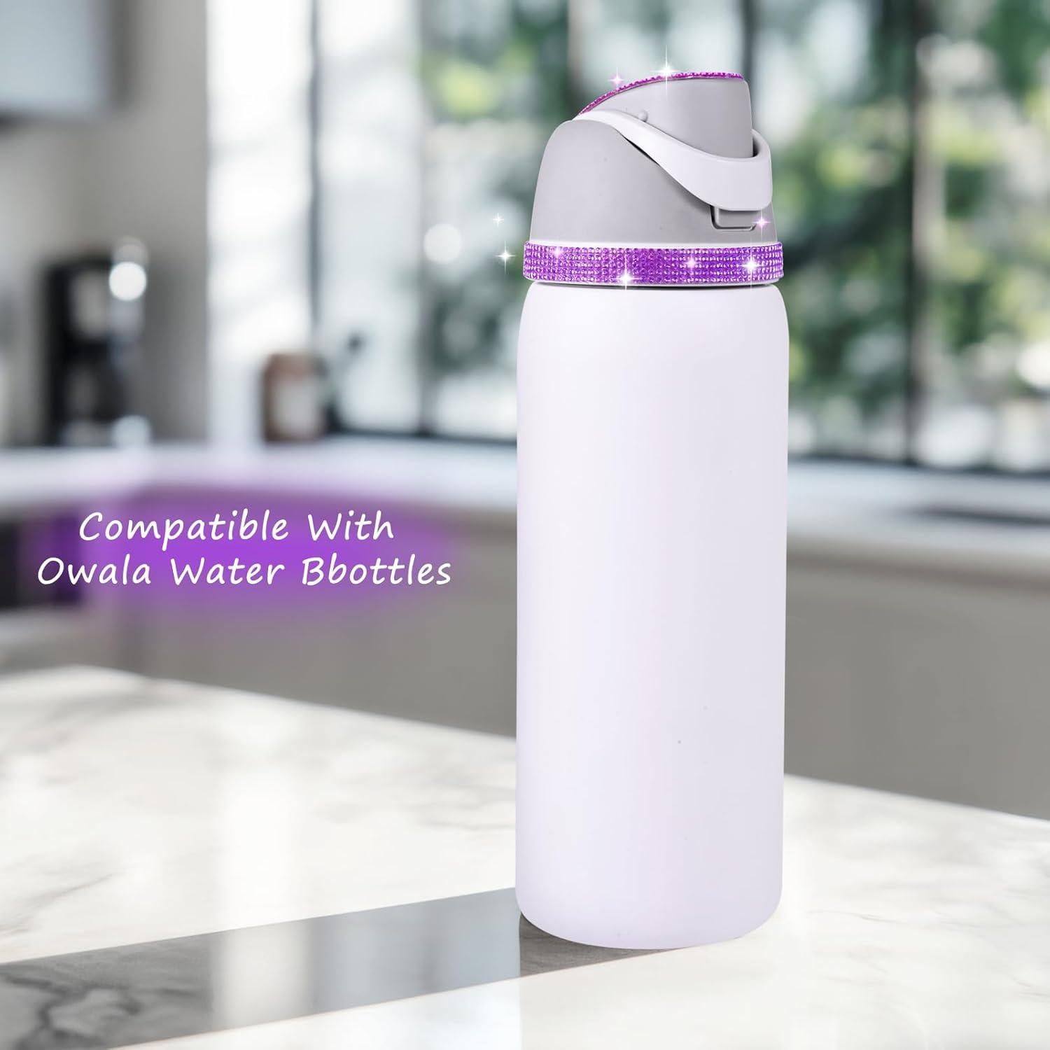 Encantos Decorativos XZESH para Botellas Owala 16-40oz Brillantes