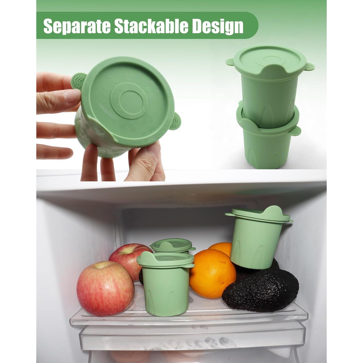 Moldes de Hielo TOVICE para Owala 24-40oz, Silicona Verde