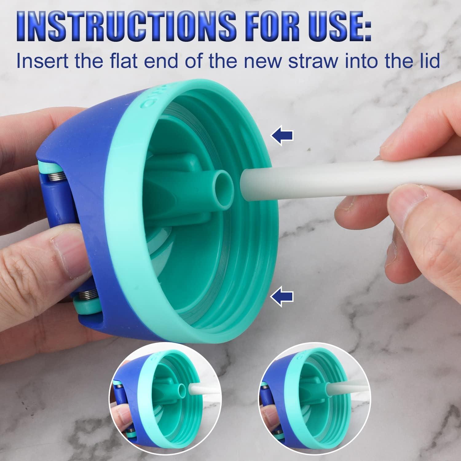 Pajitas Reutilizables Owala FreeSip 19 oz - 6 Piezas + Cepillo