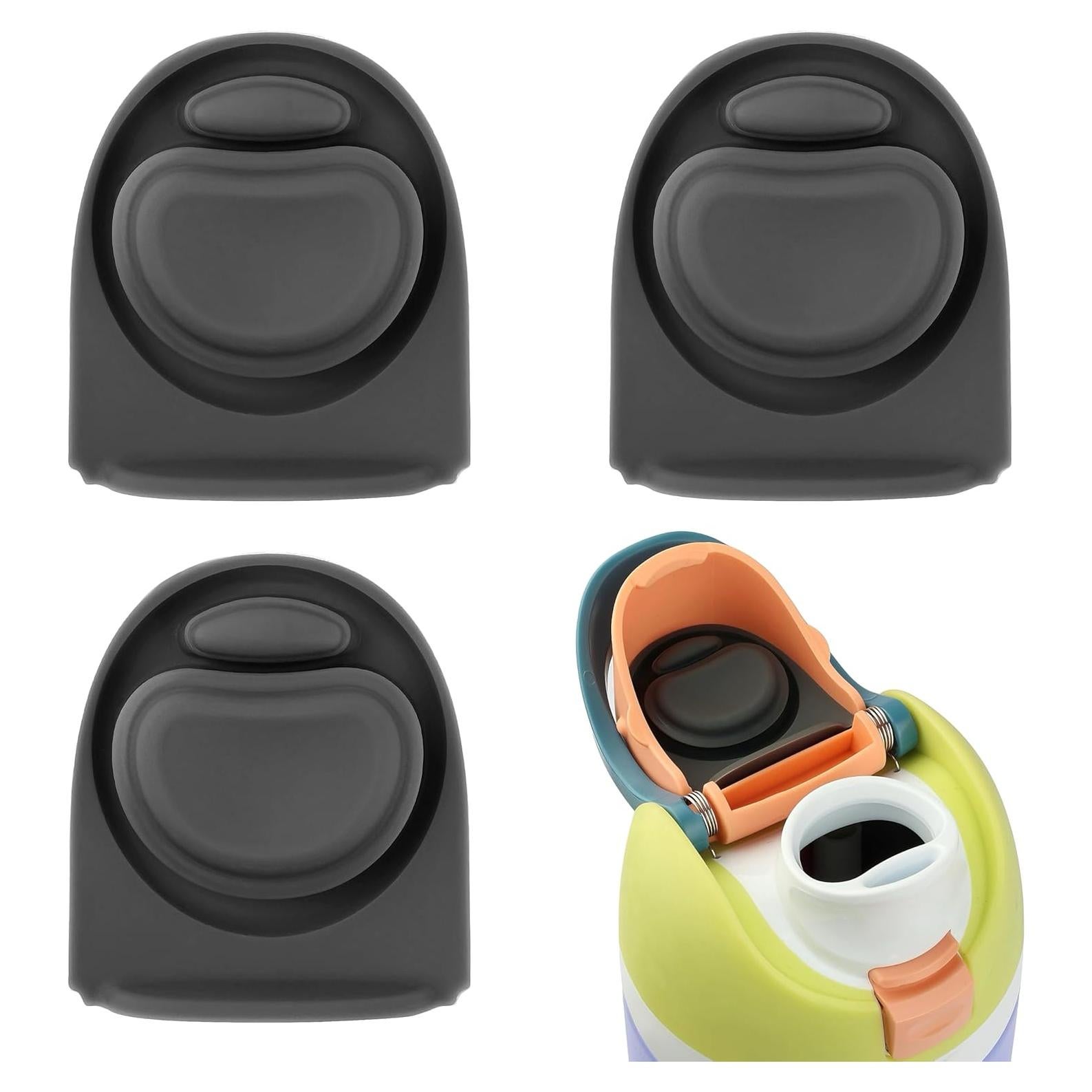 Rubber Seal Replacement Stopper,Silicone Cap Insert, Compatible with Owala Freesip Spout Lid-4 Pack Gasket Stopper Replacement Parts