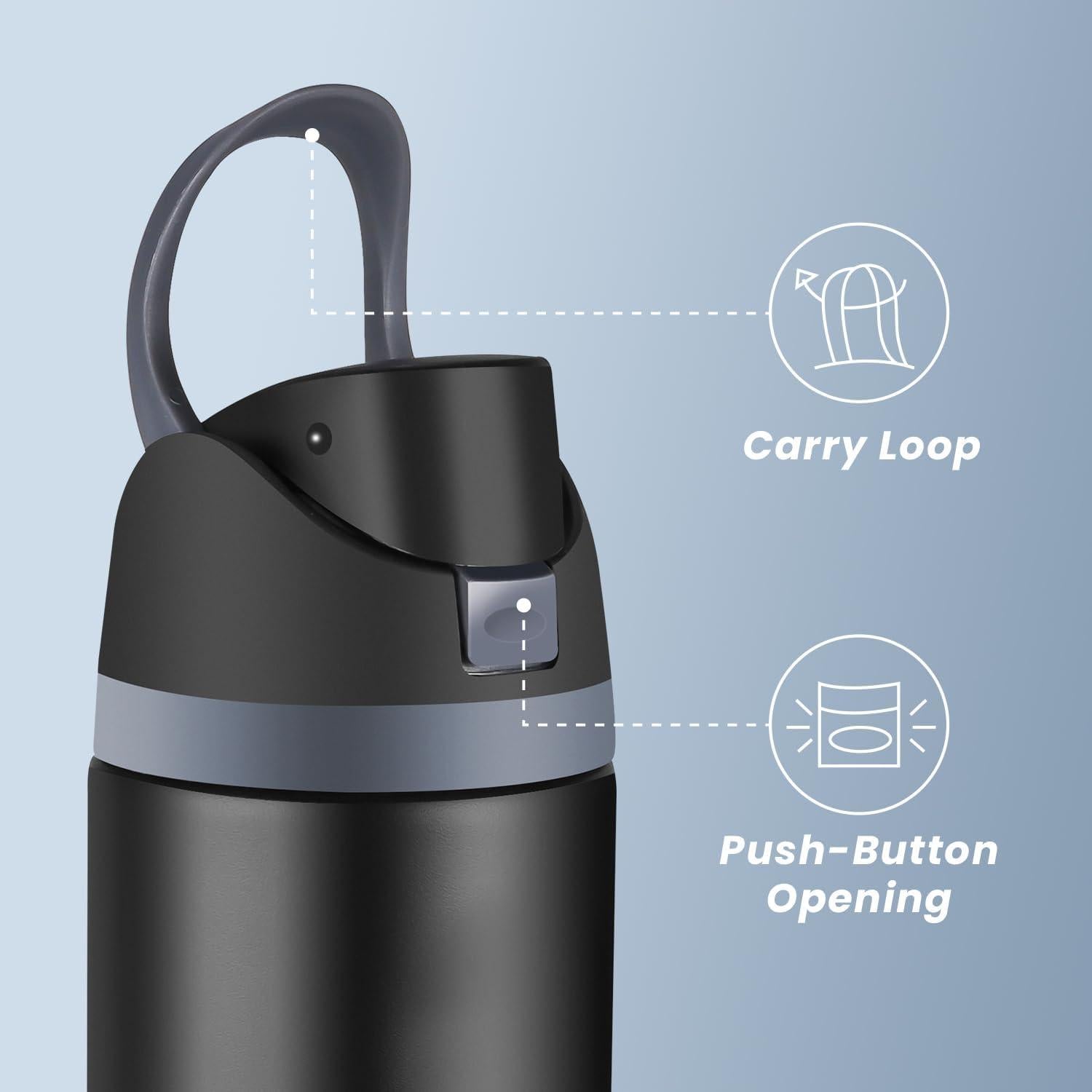 Tapa de Reemplazo Lcsmaokin para Botellas Owala Freesip 0.47L-1.18L