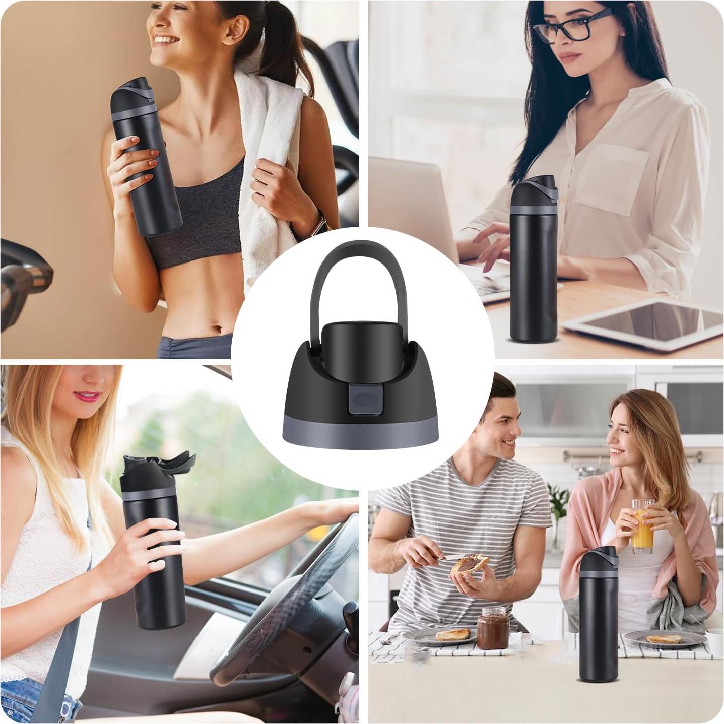 Tapa de Reemplazo Lcsmaokin para Botellas Owala Freesip 0.47L-1.18L