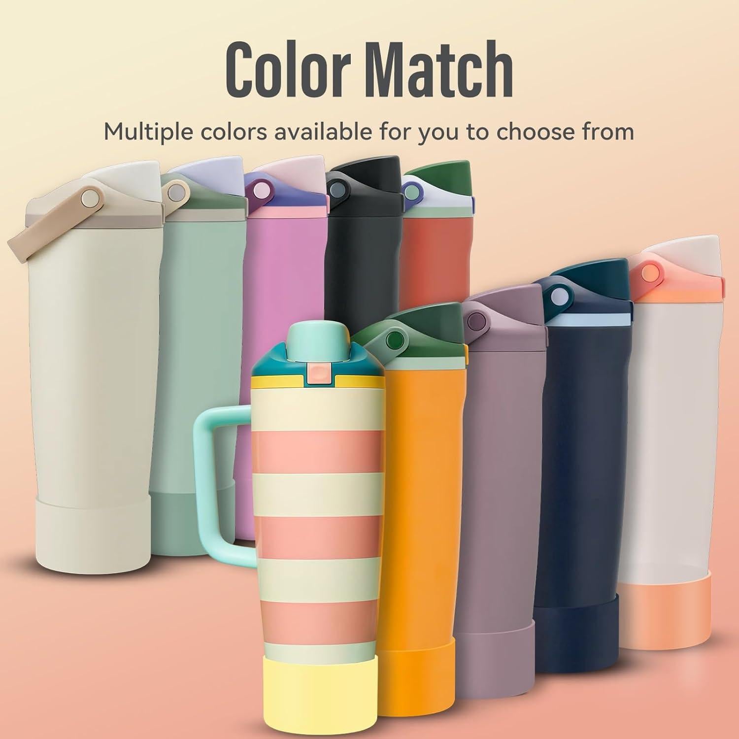 Funda de Silicona QIONG para Botellas Owala 30oz y 40oz