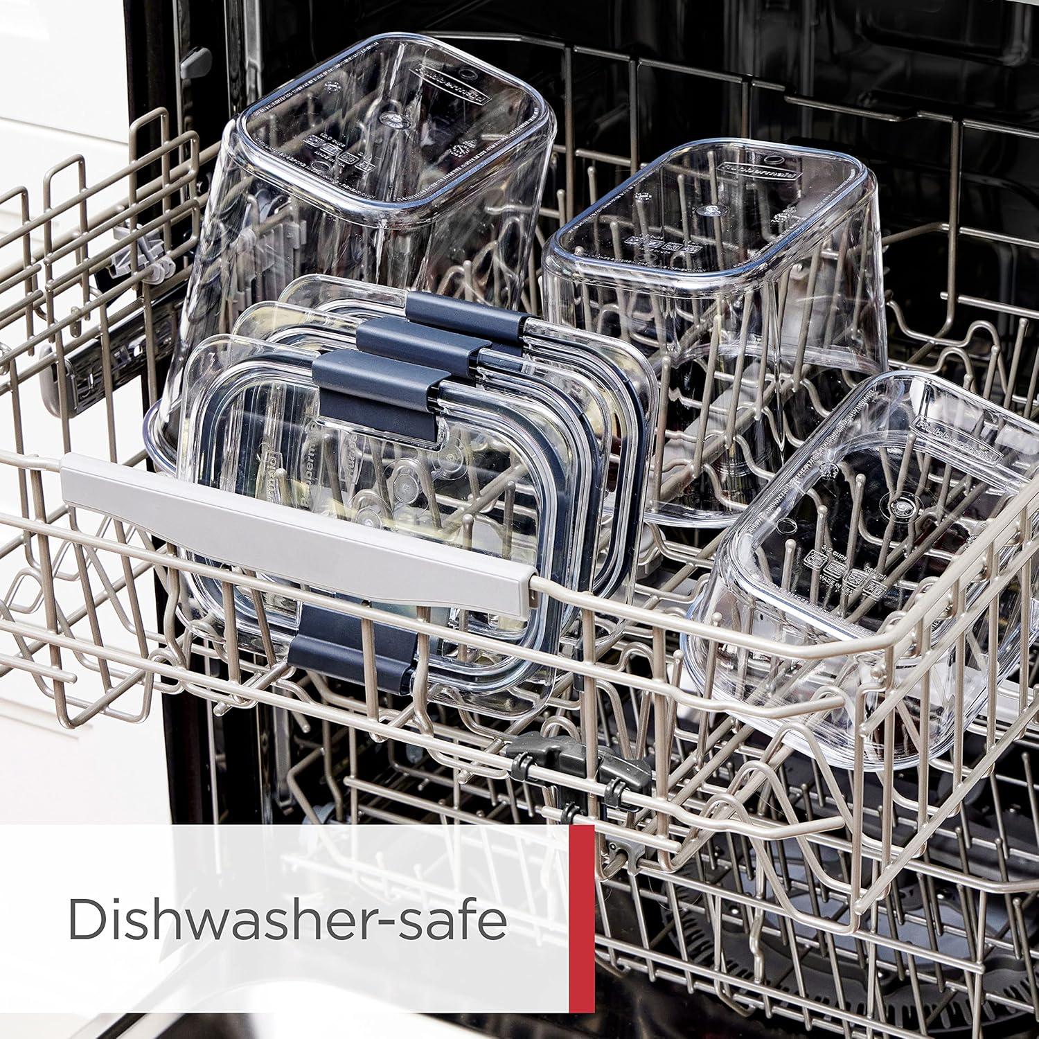 Juego de 10 Contenedores Herméticos Rubbermaid Brilliance