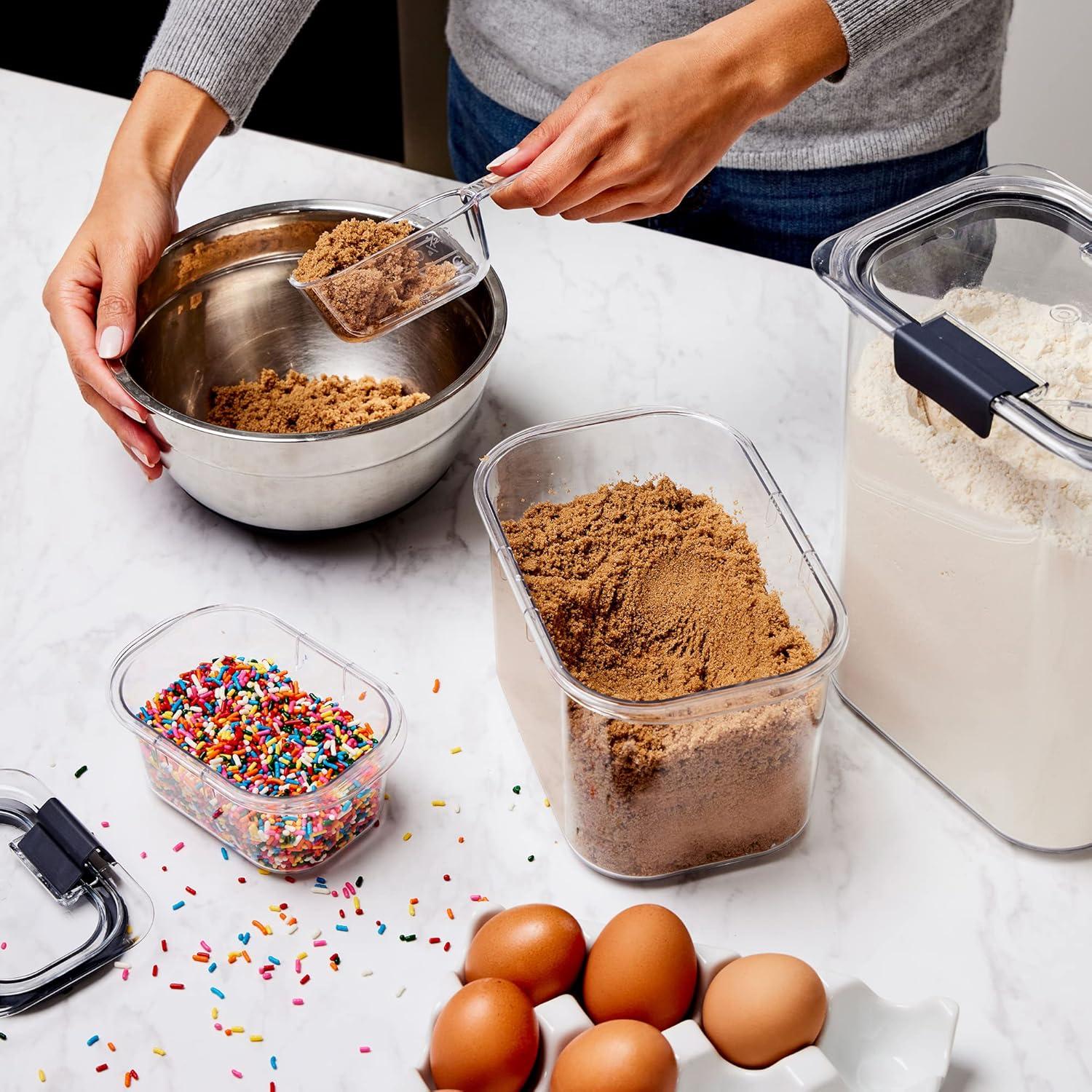 Juego de 10 Contenedores Herméticos Rubbermaid Brilliance