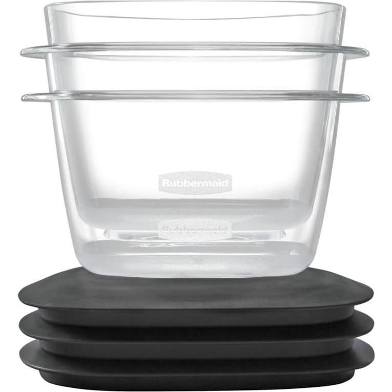 Contenedores de Almacenamiento Rubbermaid Premier 2 Tazas - 2 Piezas