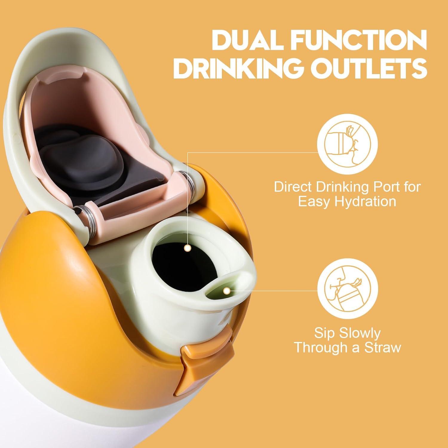 Tapa de Reemplazo Ruzkq para Botellas Owala FreeSip 0.47L-1.18L