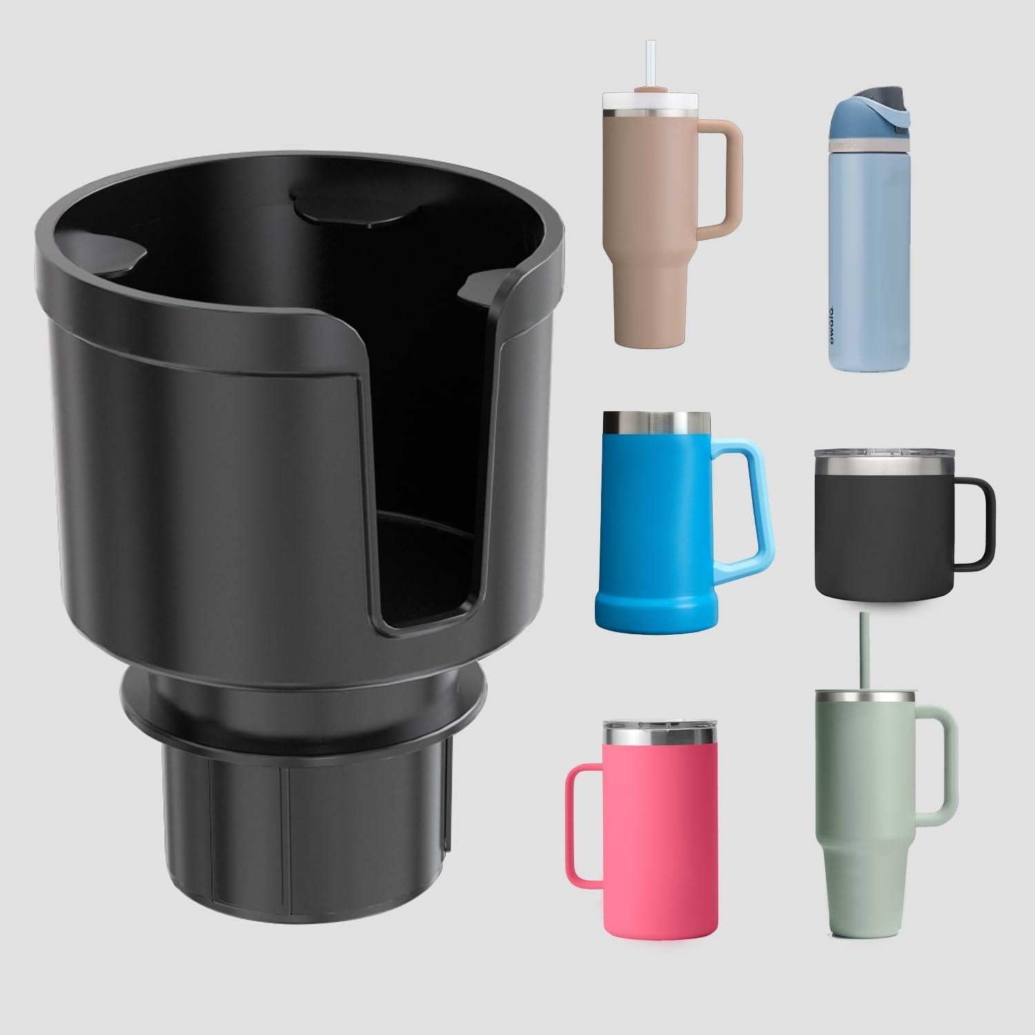 Expansor Soporte Tazas Coche Digital Nc Modelo 395 Negro