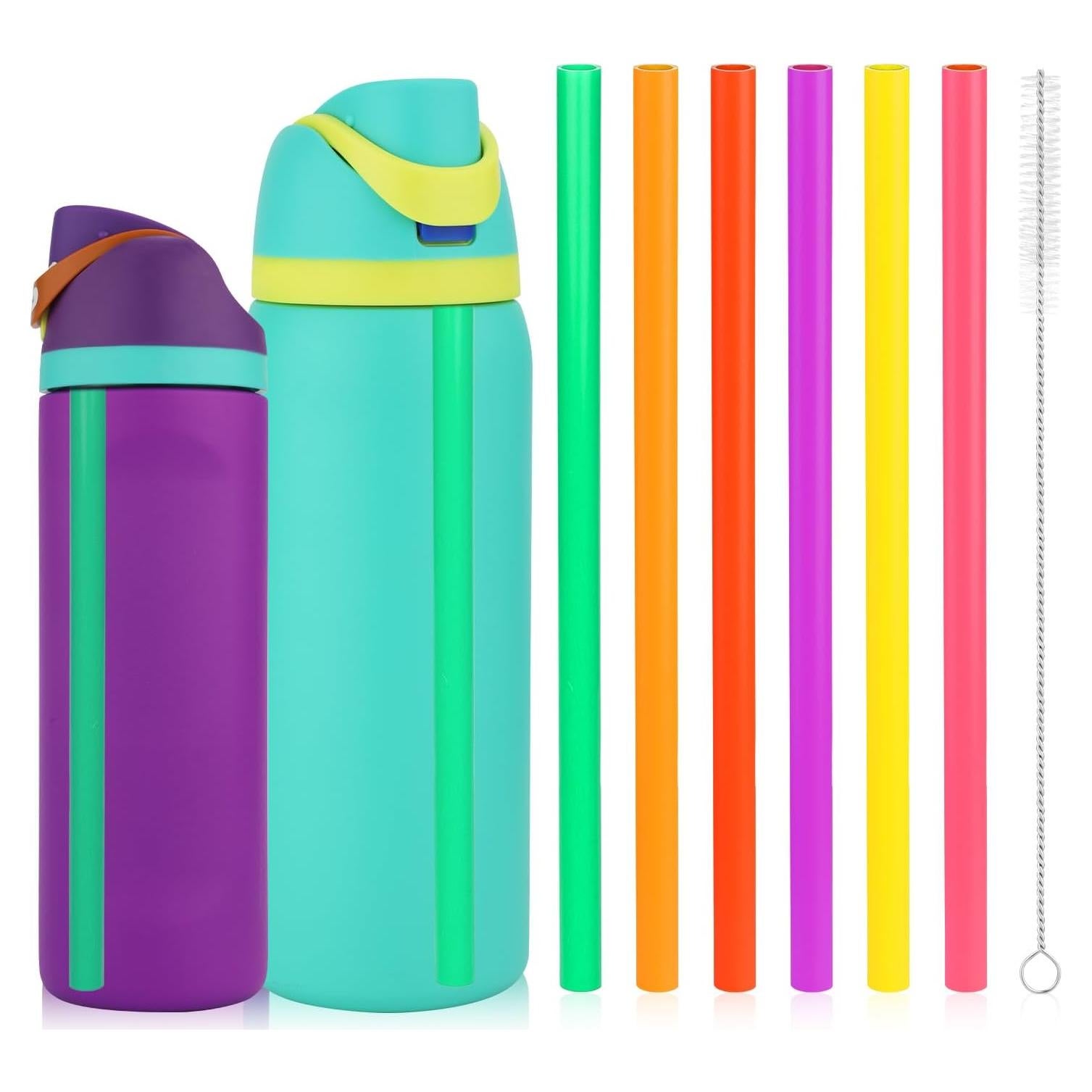 6 Pajitas Reutilizables Gosknor para Owala FreeSip 0.71L y 0.95L