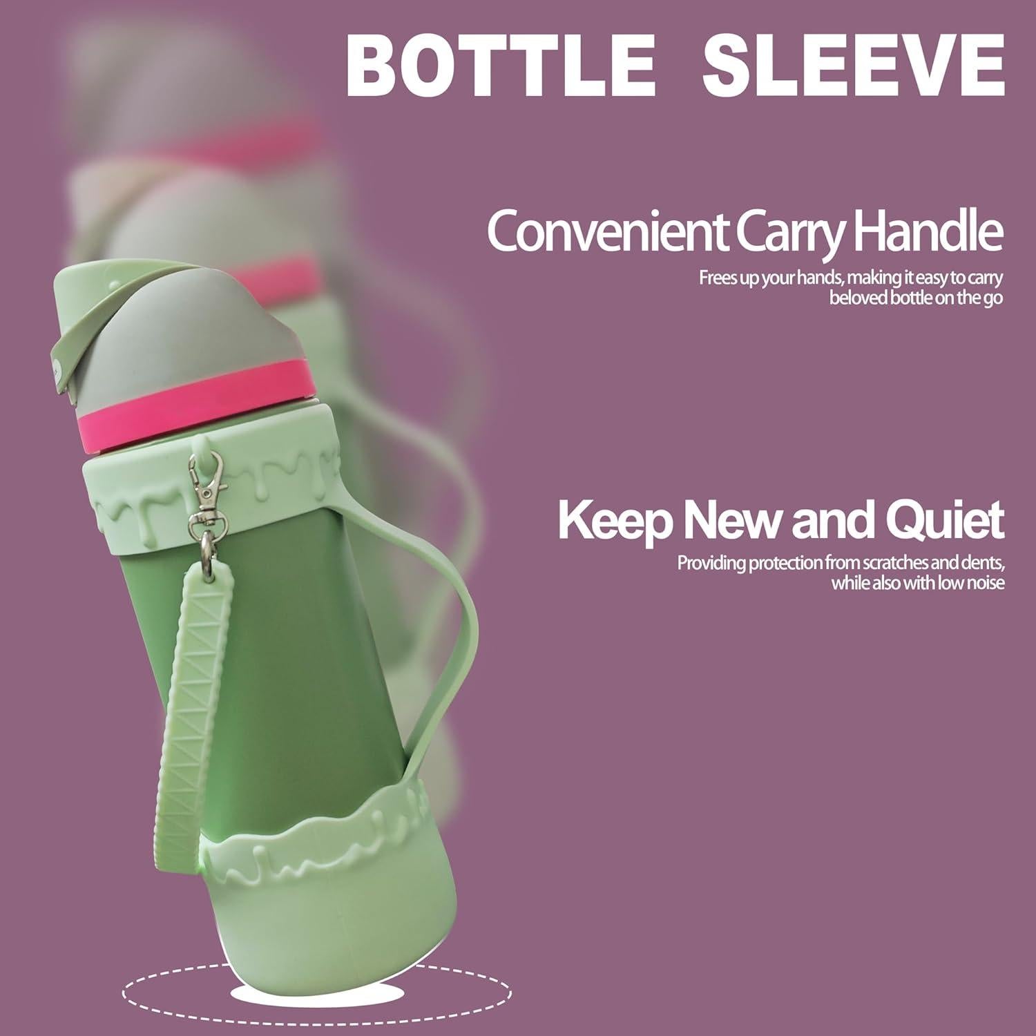 Botín de Silicona para Botella Owala Freesip 24oz - Azul