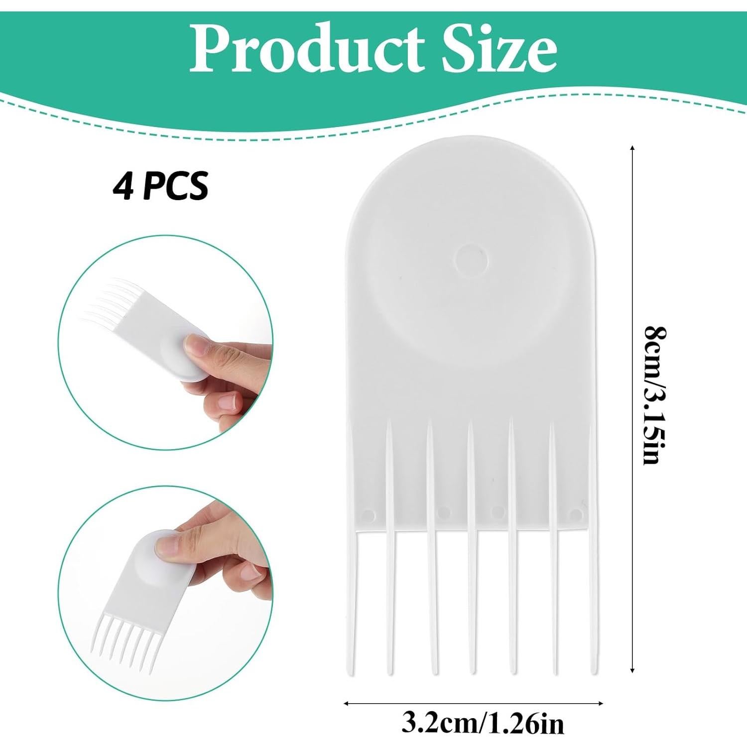 Juego de 4 Cepillos de Limpieza para Picadora de Verduras Piriuuo