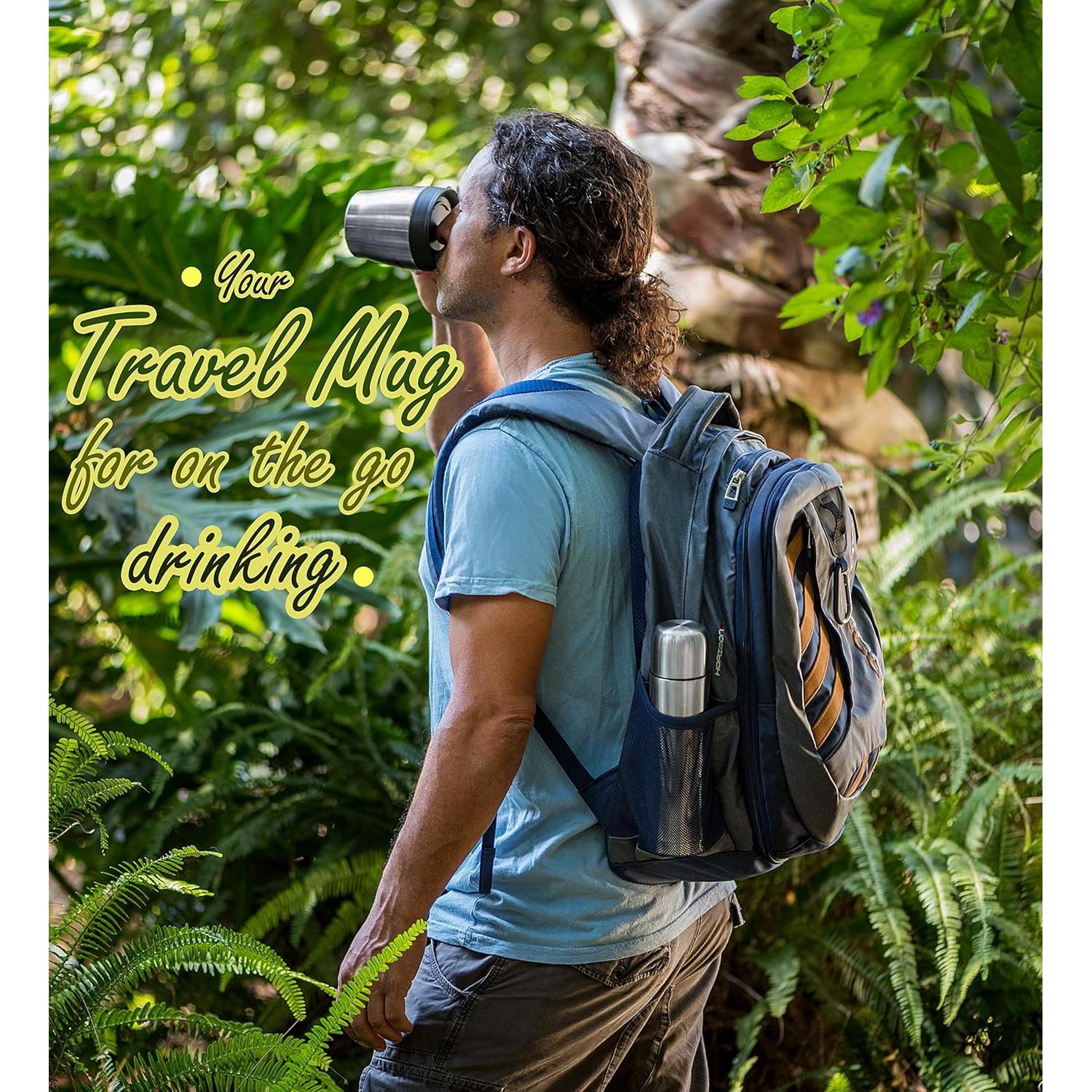 Botella Térmica Mixpresso 0.5L Acero Inoxidable con Taza