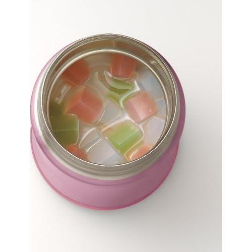 Tarro de Comida Zojirushi de Acero Inoxidable 709ml Rosa