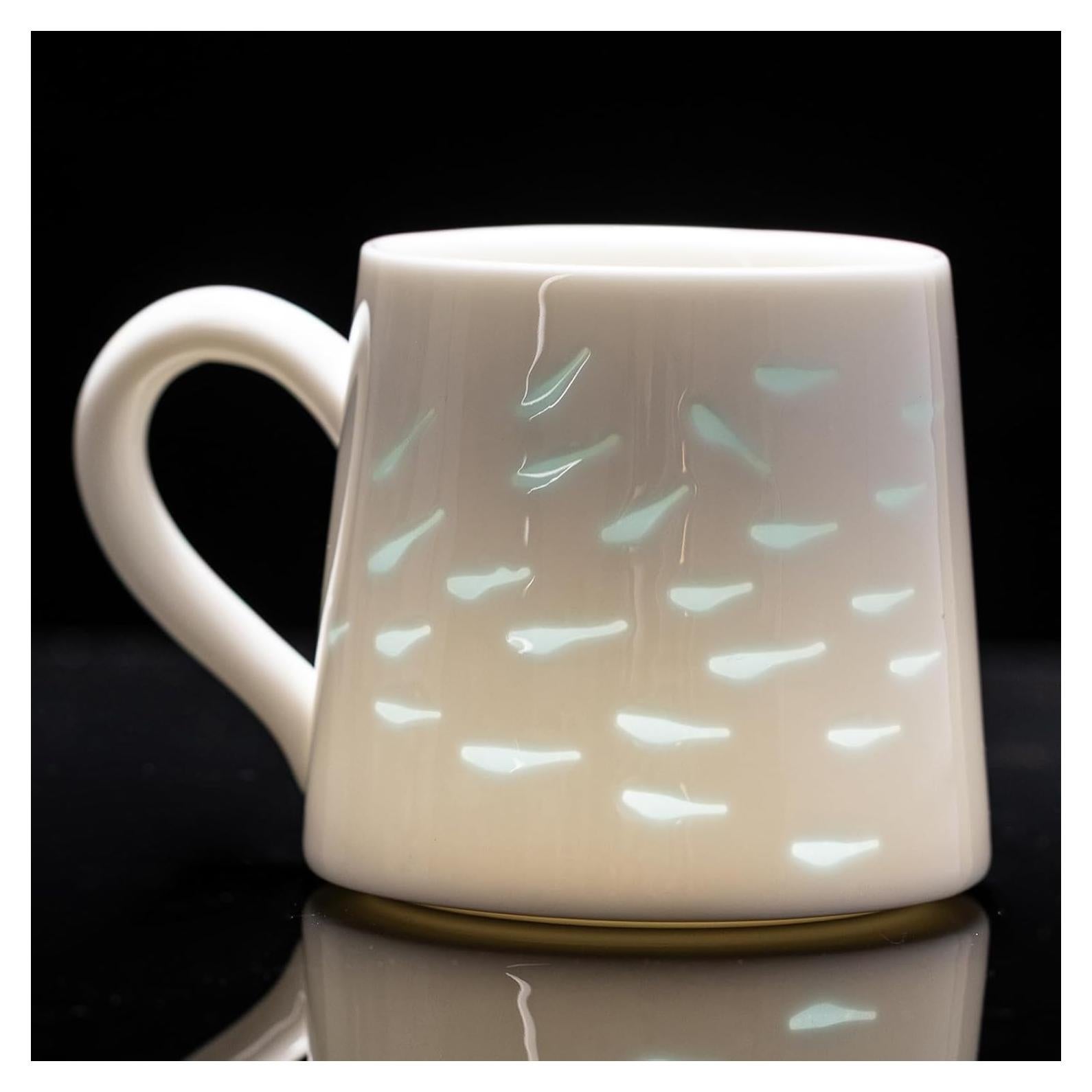 Taza de Cerámica Translucida Hecha a Mano XIYUANJI 300ml