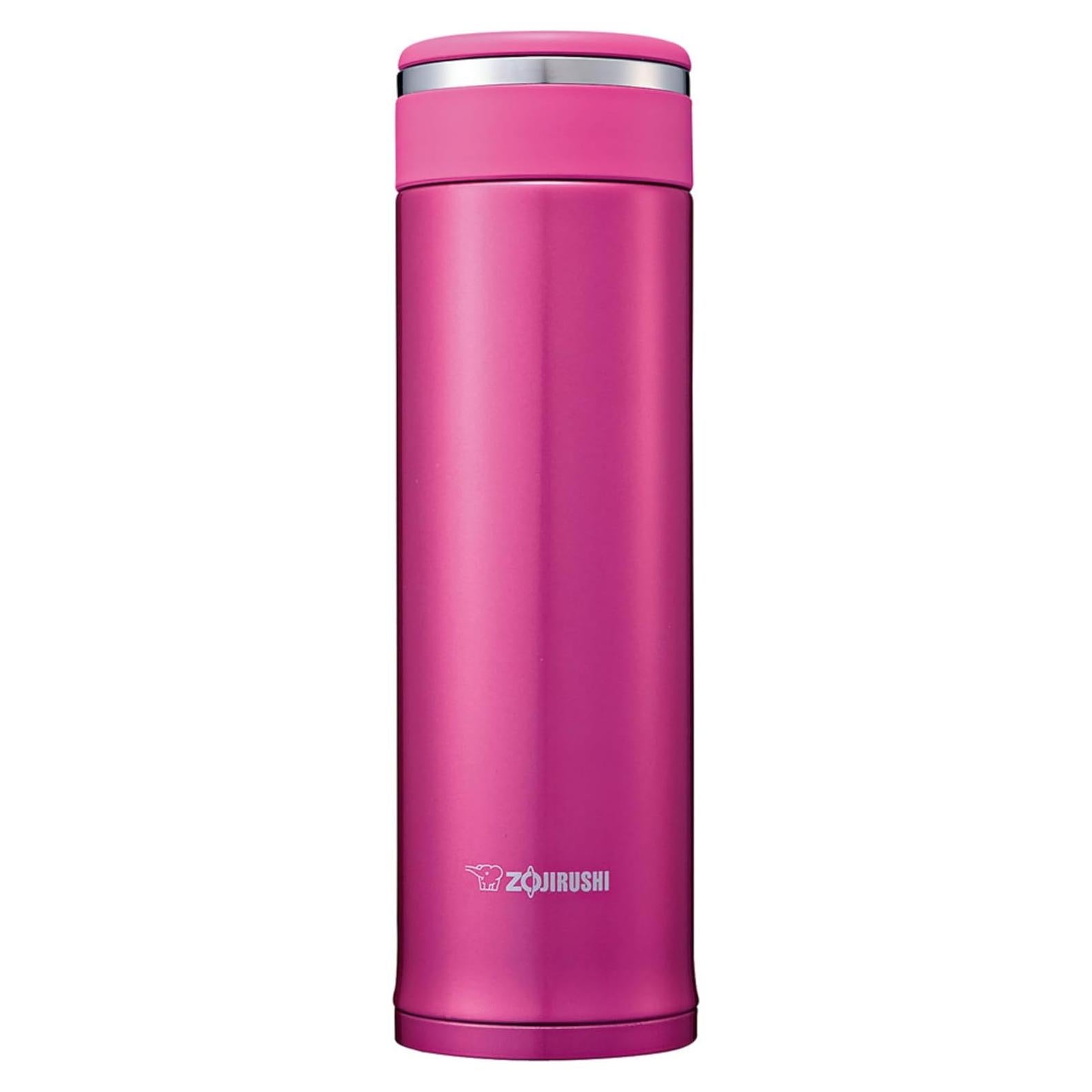 Botella Taza Zojirushi SM-JF Rosa Floral 480 ml Acero Inoxidable