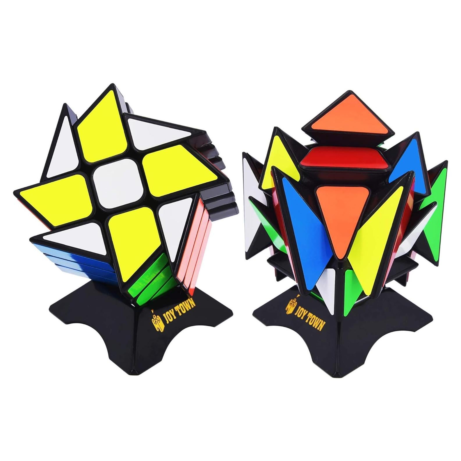 JoyTown Conjunto 2 Cubos Velocidad 3x3 YJ Eje V2 Soportes
