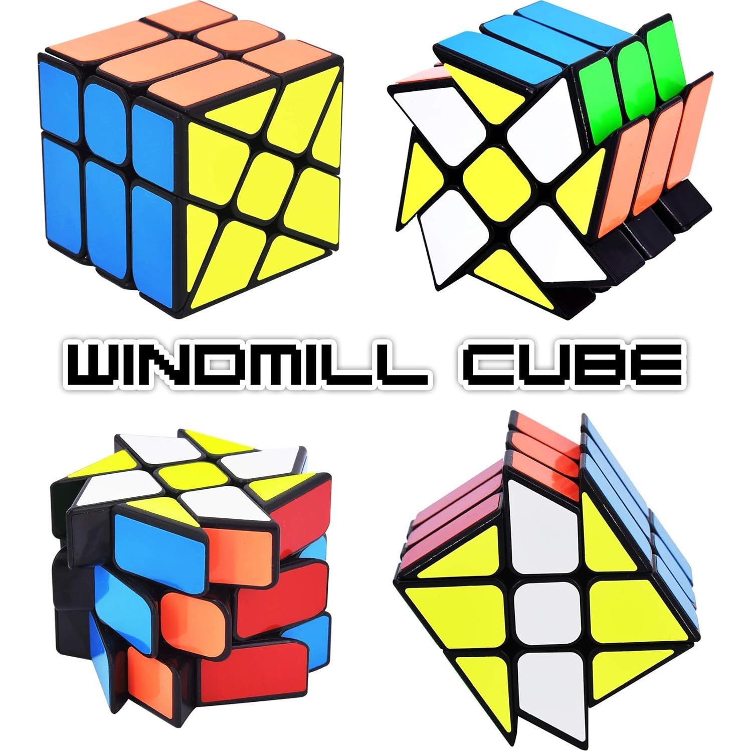 JoyTown Conjunto 2 Cubos Velocidad 3x3 YJ Eje V2 Soportes